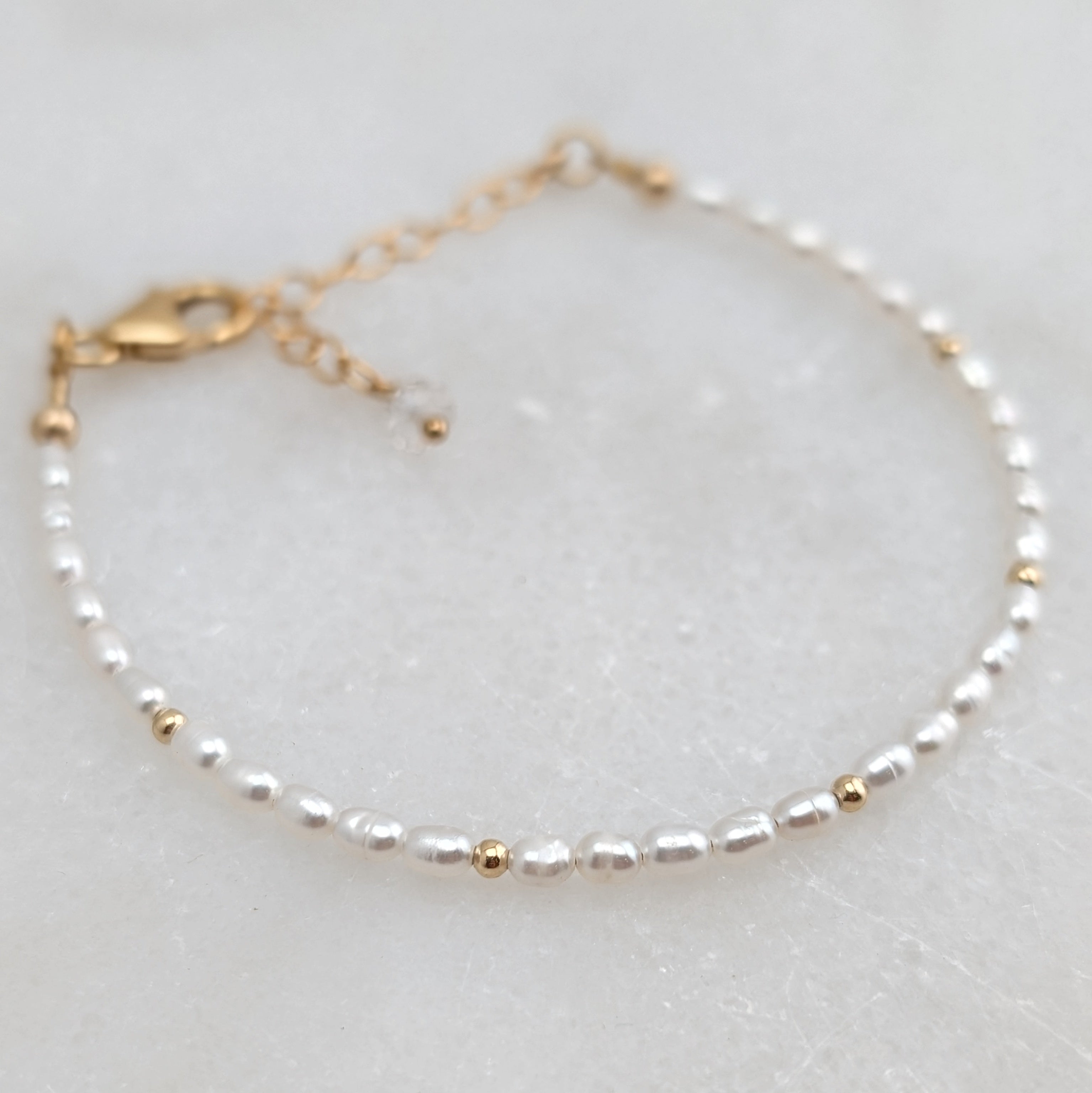 Freshwater Rice Pearl Luxe Bracelet