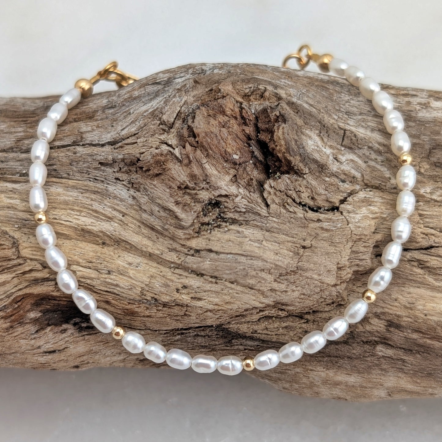Freshwater Rice Pearl Luxe Bracelet