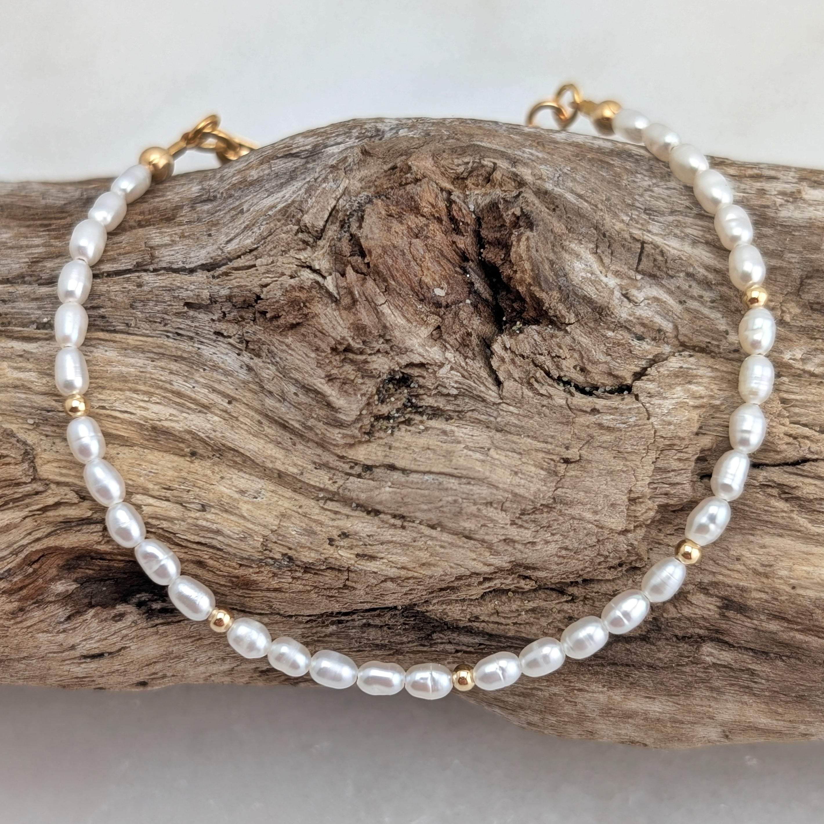 Freshwater Rice Pearl Luxe Bracelet