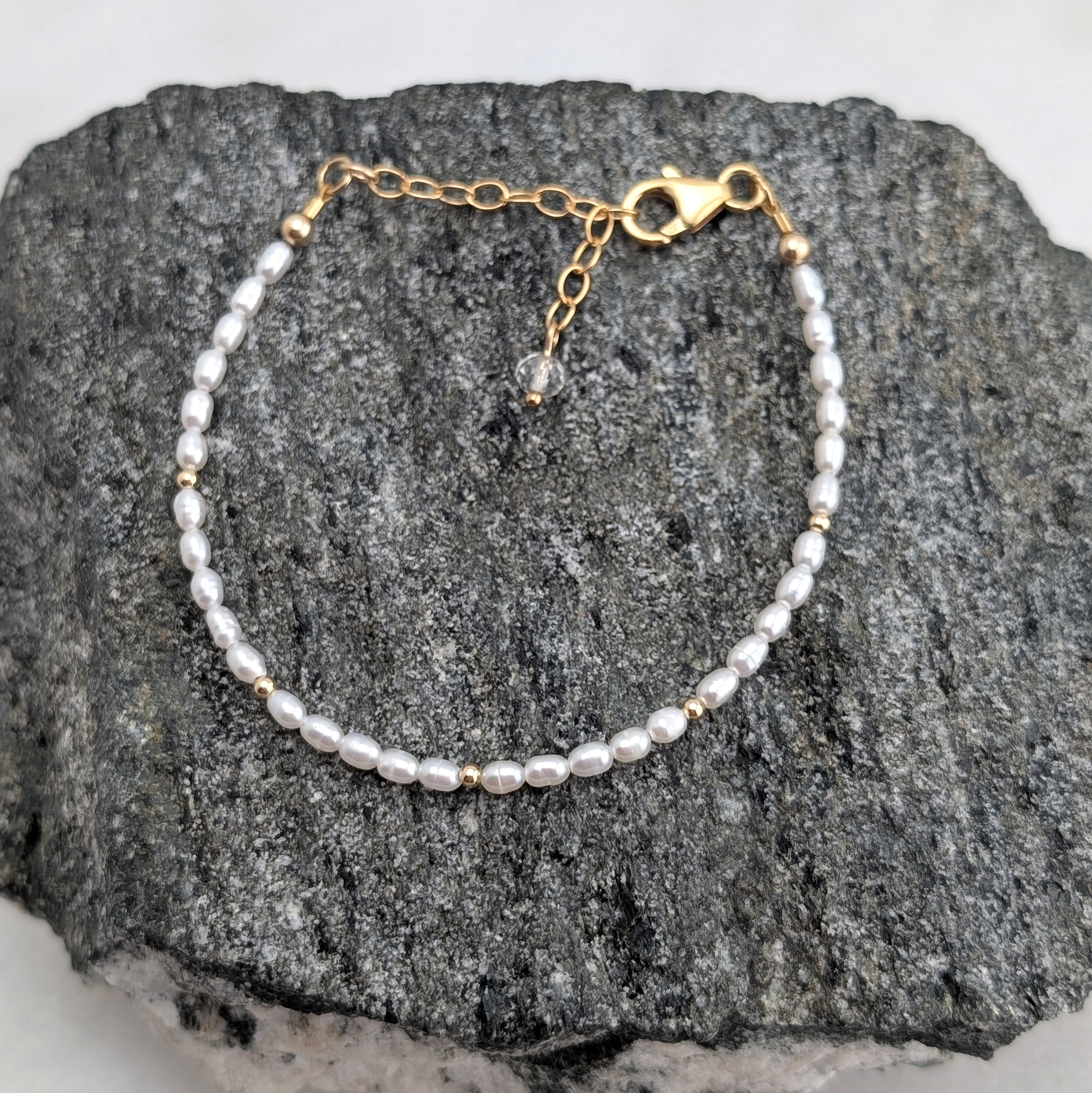 Freshwater Rice Pearl Luxe Bracelet