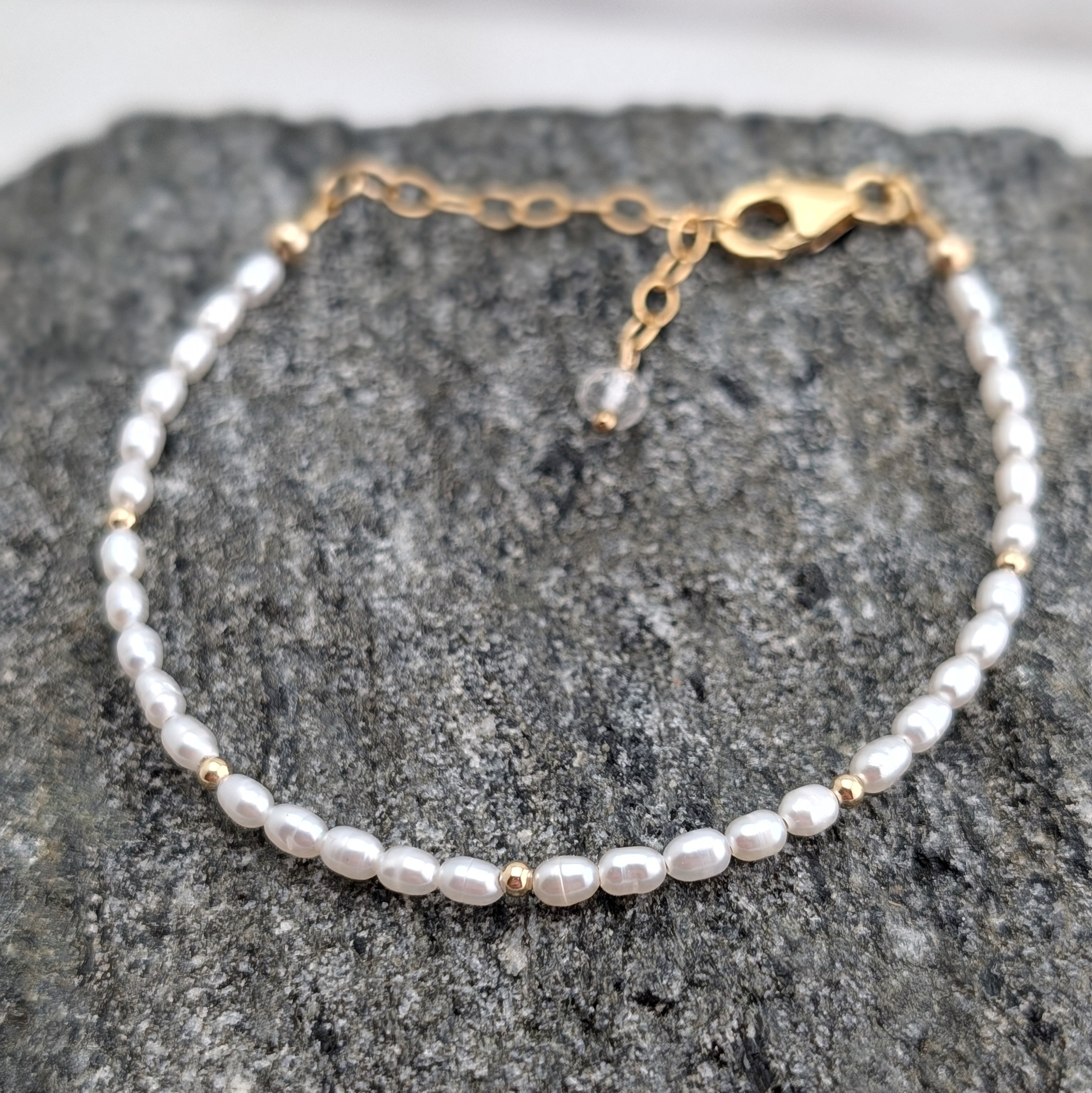 Freshwater Rice Pearl Luxe Bracelet
