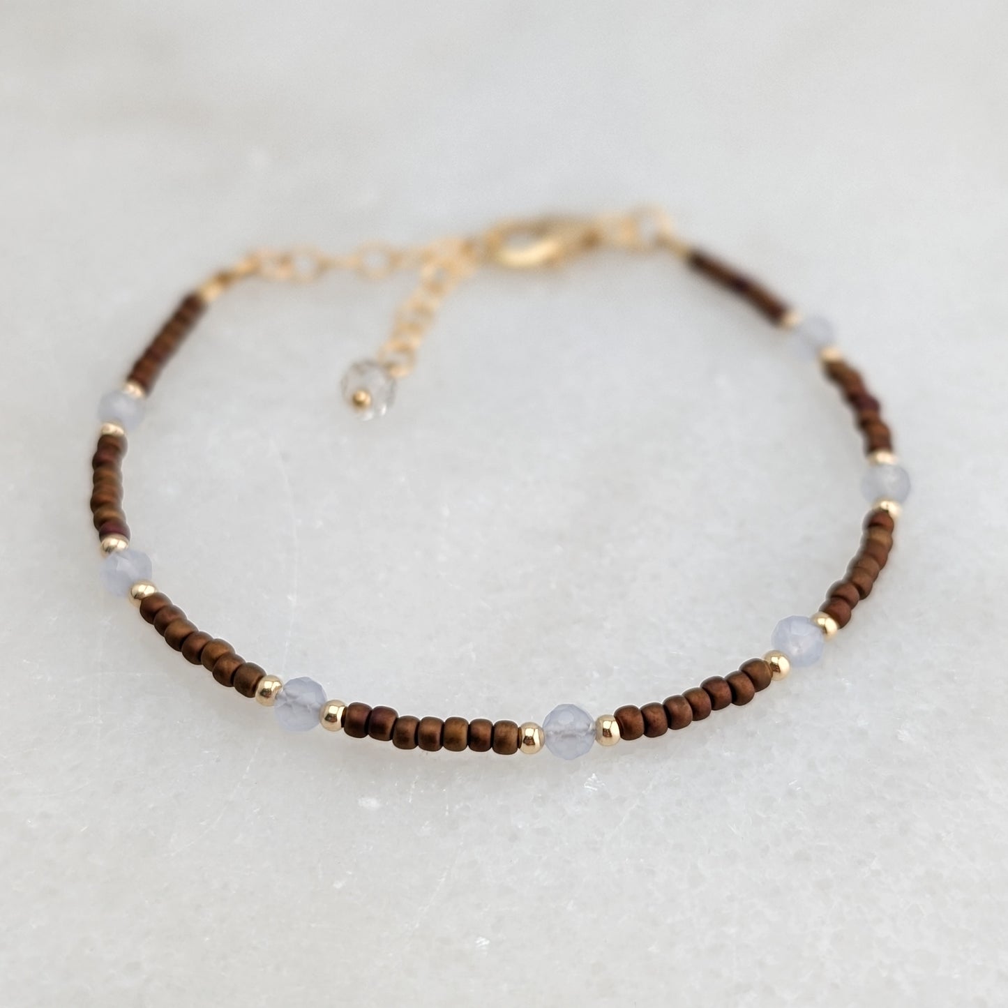 Blue Lace Agate Soothing Waters Bracelet
