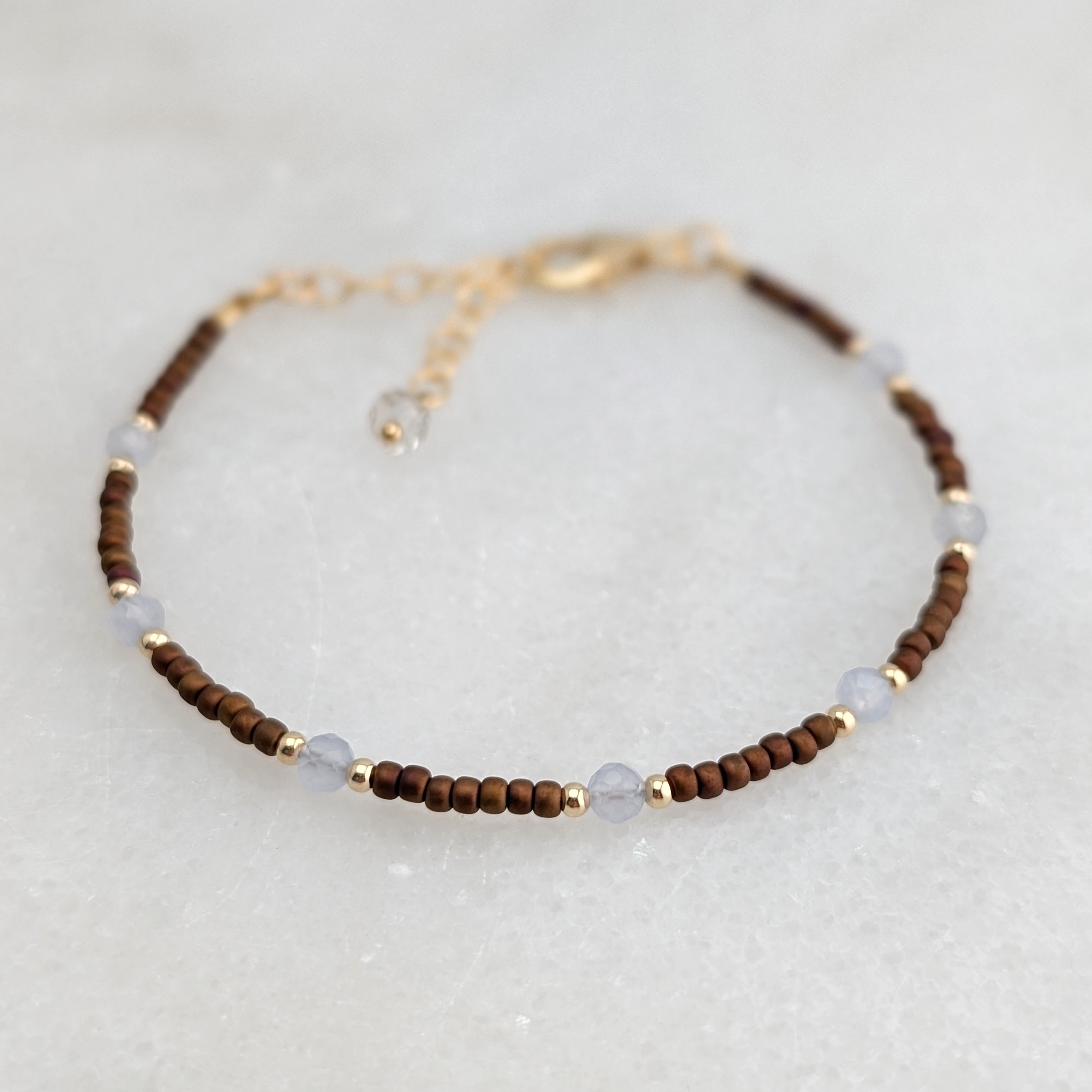 Blue Lace Agate Soothing Waters Bracelet