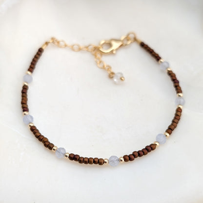 Blue Lace Agate Soothing Waters Bracelet