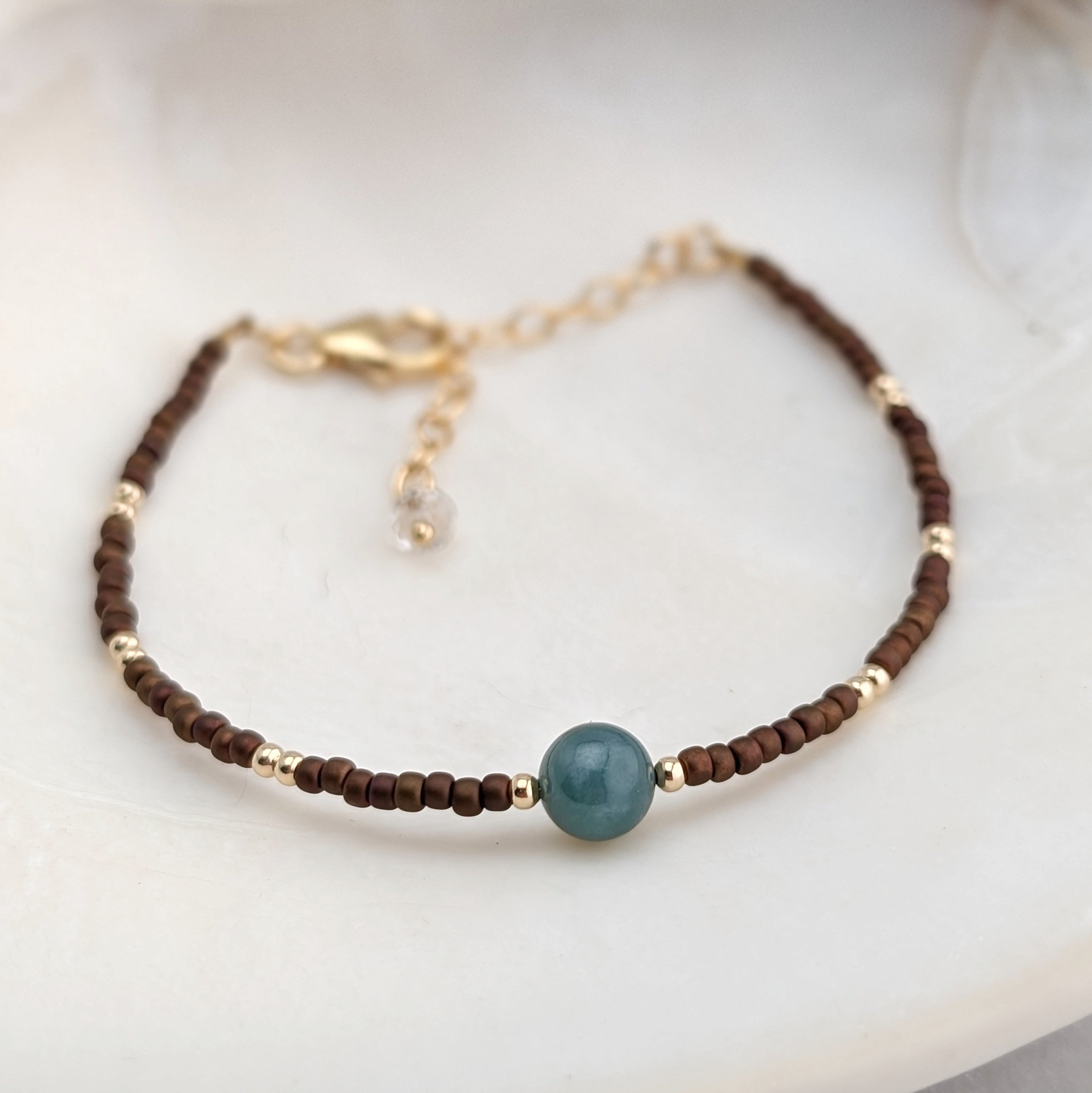 Jade Accent Stone Bracelet