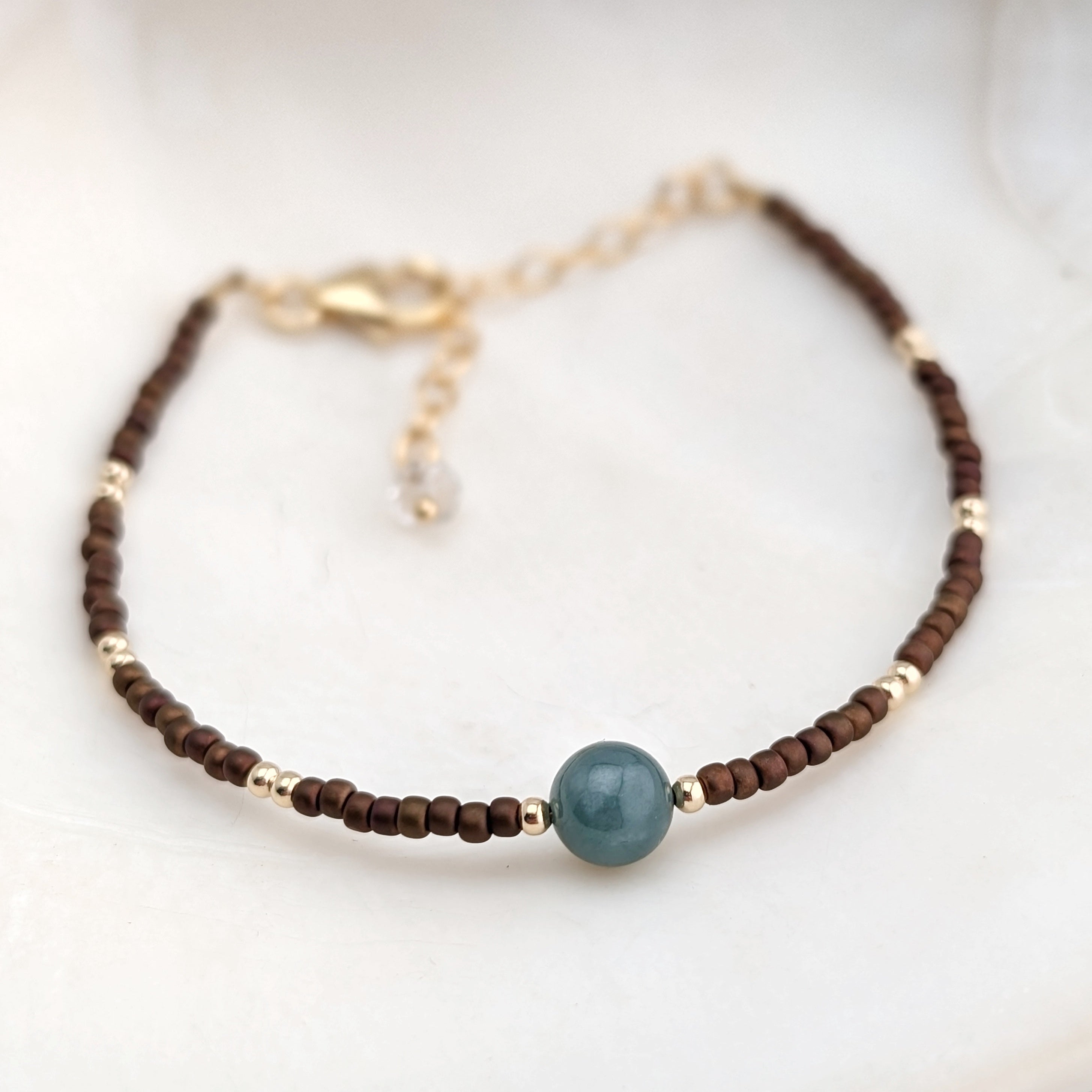 Jade Accent Stone Bracelet