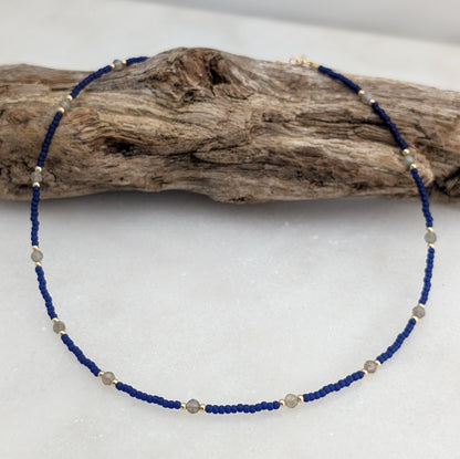 Labradorite Deep Sea Transformation Necklace