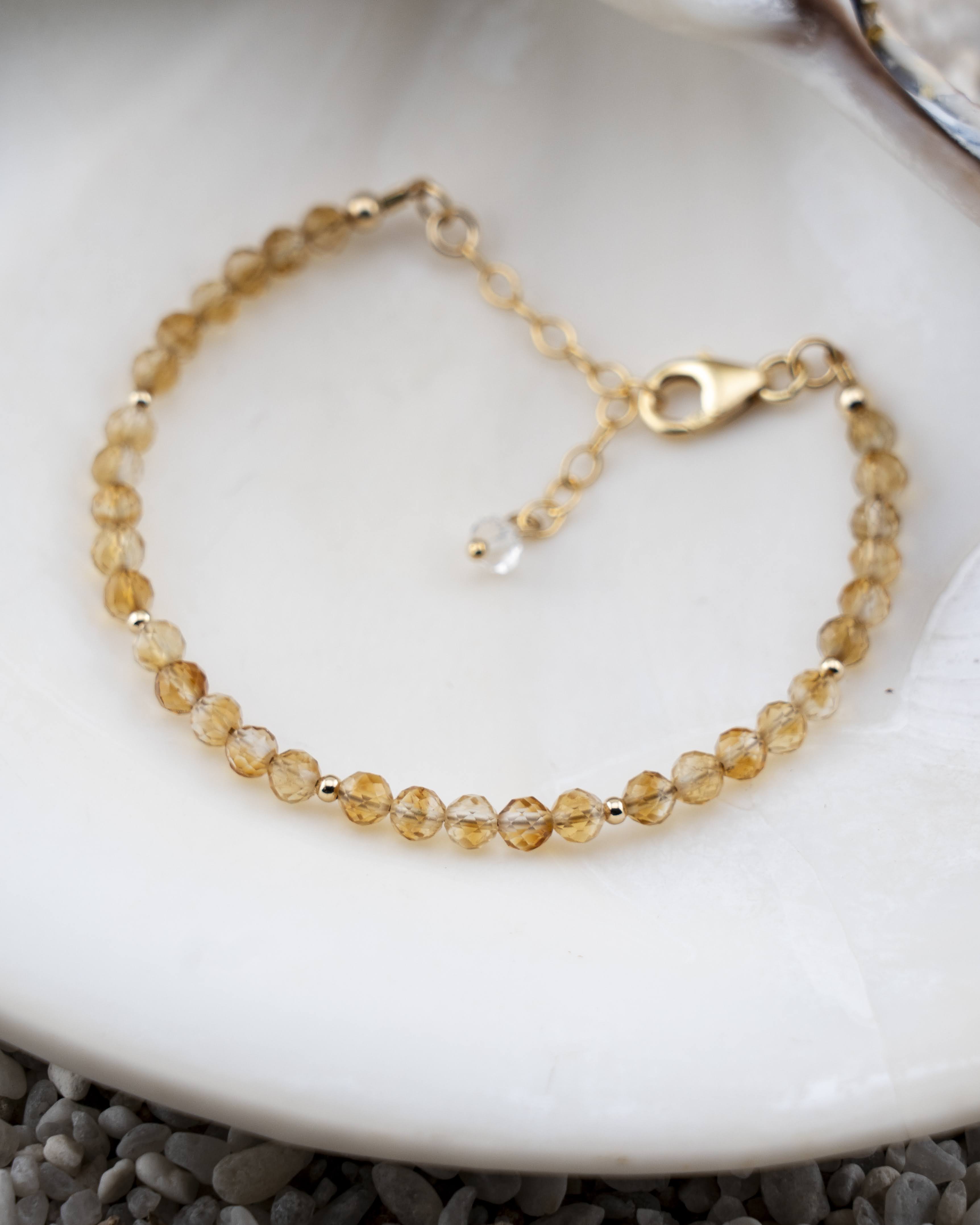 Morning Radiance Citrine Bracelet