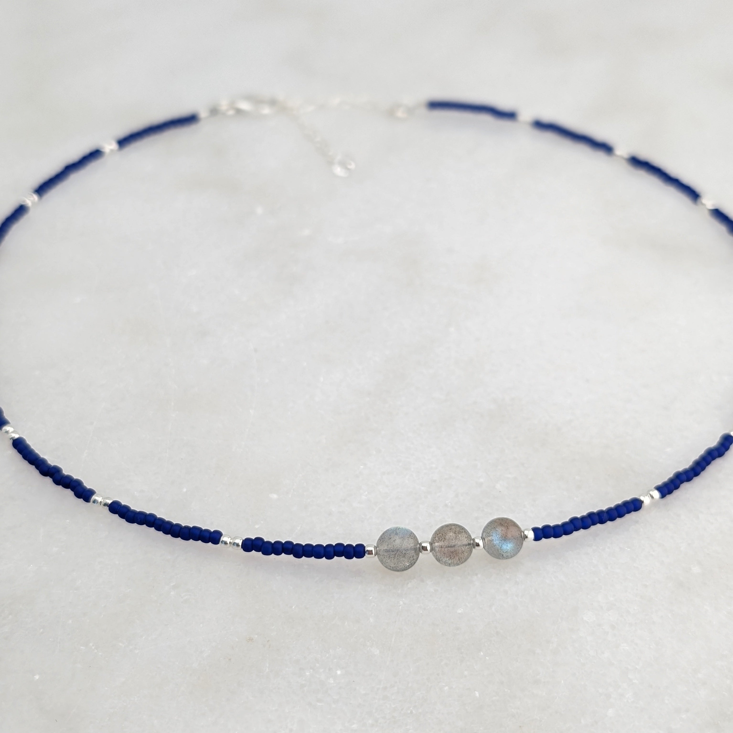 Labradorite Deep Sea Triple Transformation Necklace