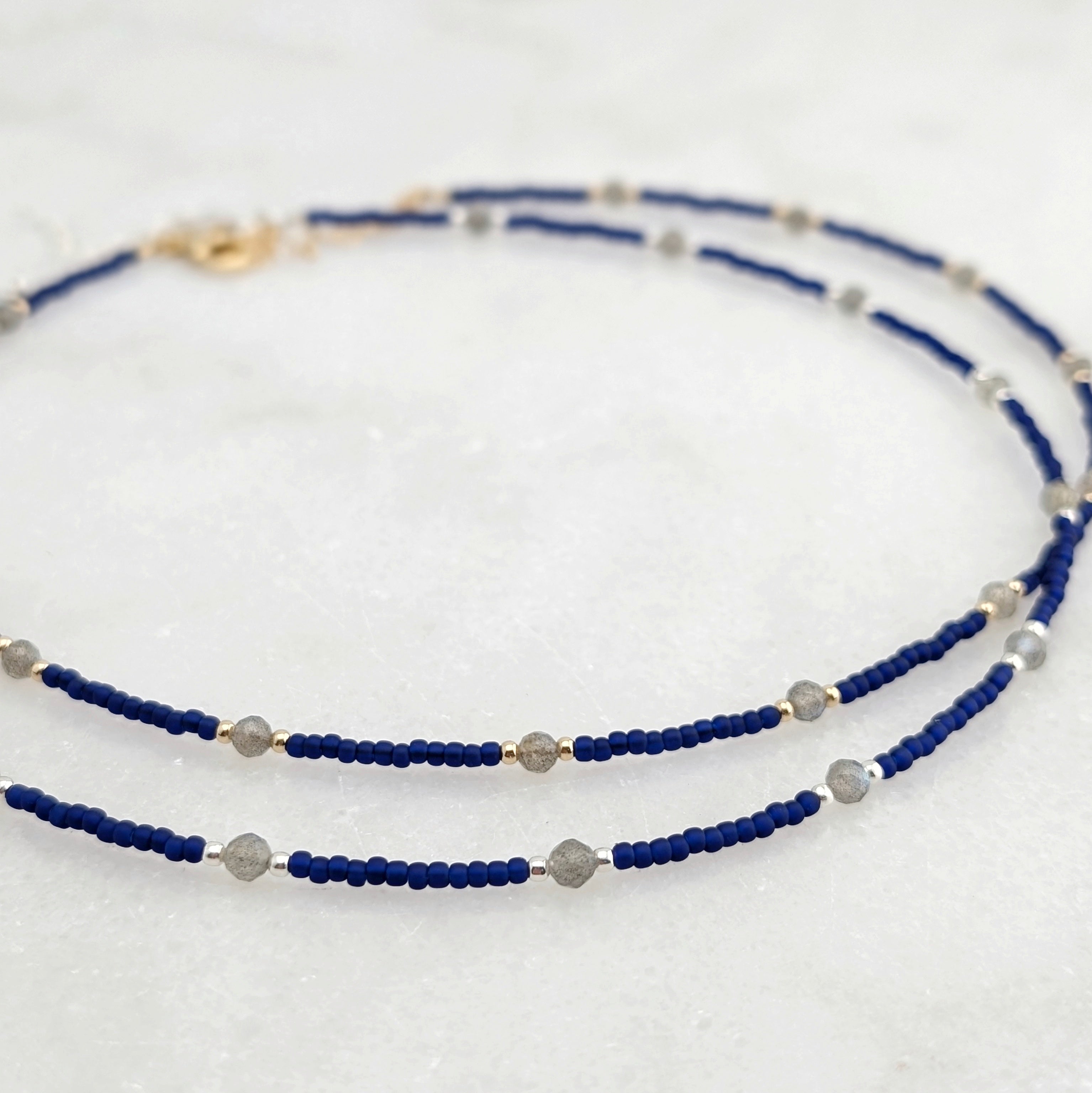 Labradorite Deep Sea Transformation Necklace