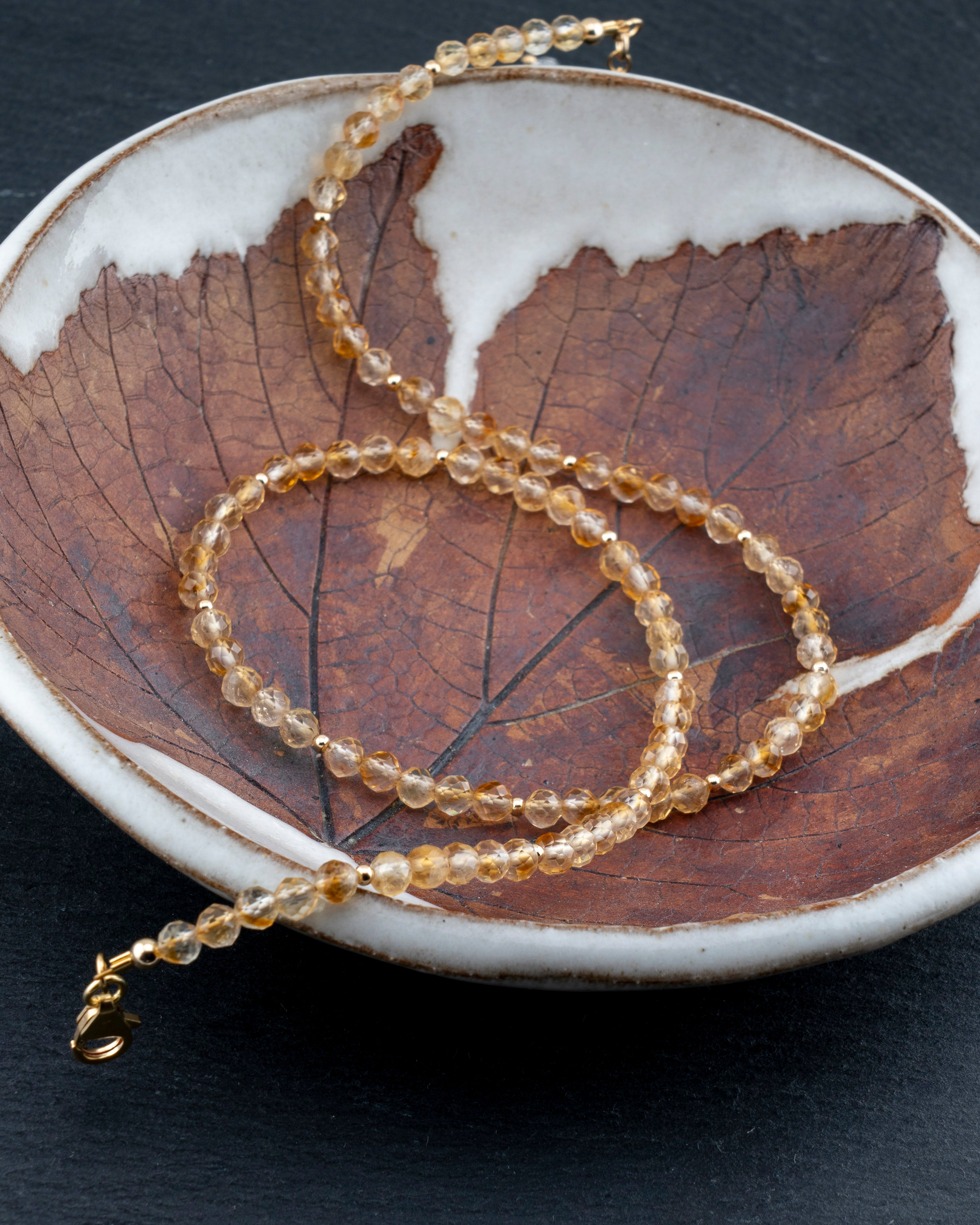 Morning Radiance Citrine Necklace