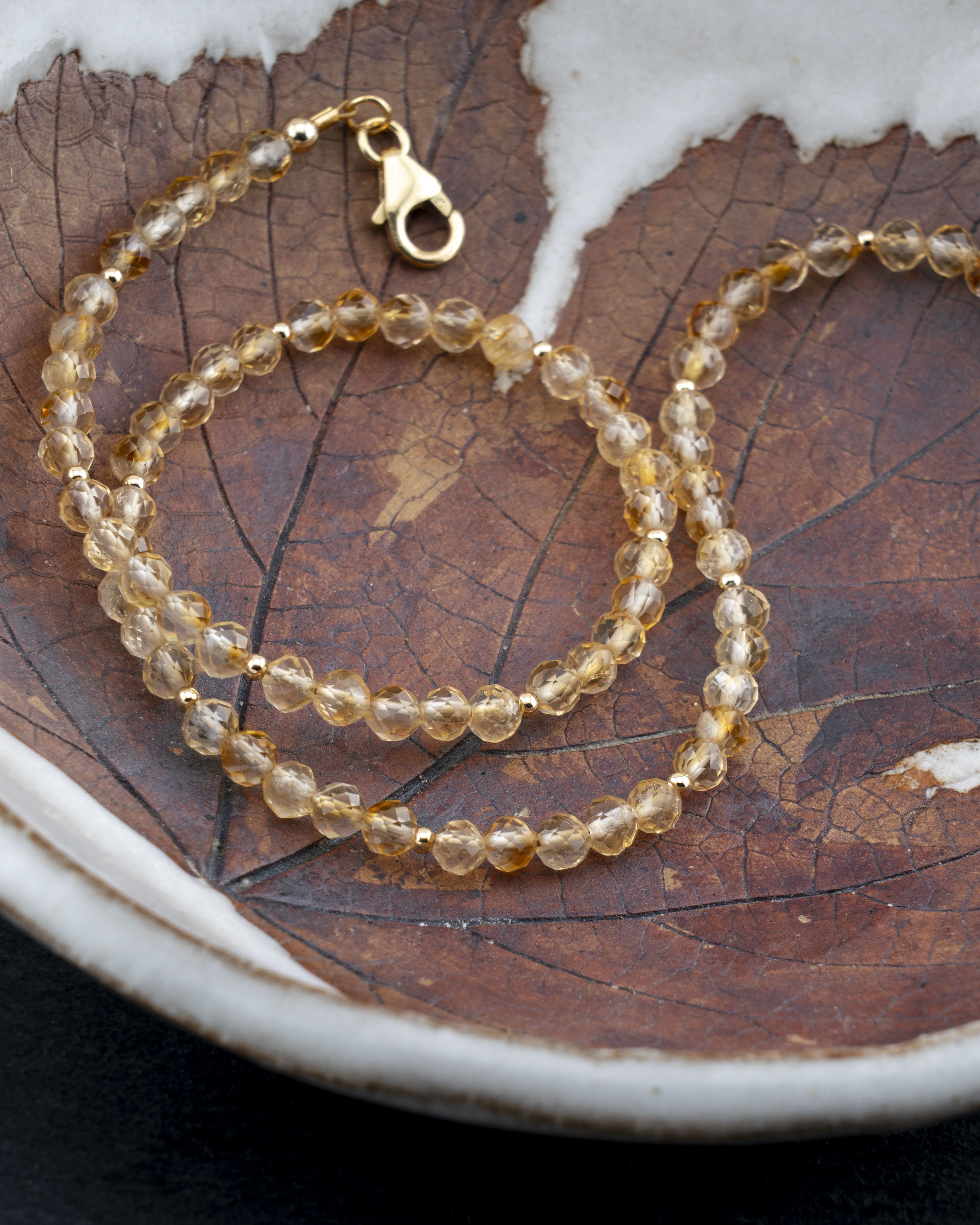Morning Radiance Citrine Necklace