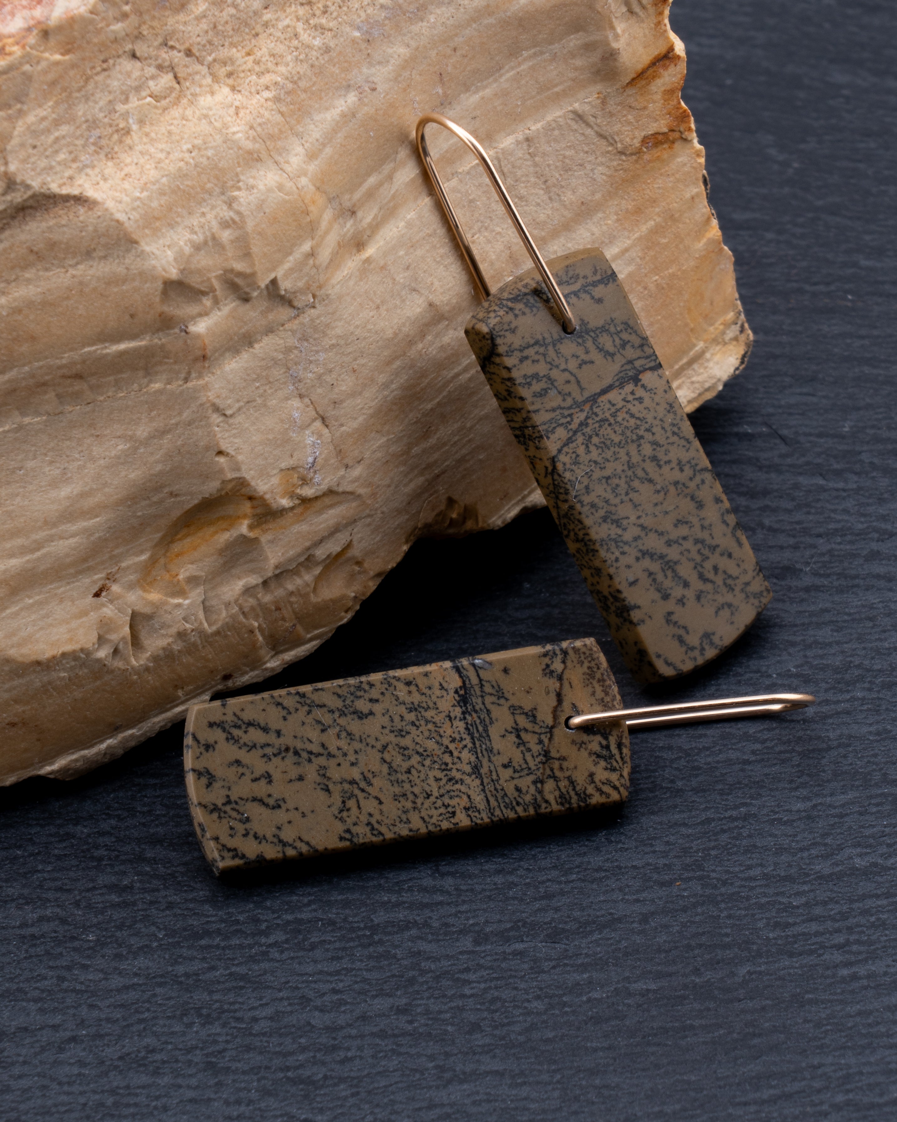 Arizona Wild Horse Jasper Dangles