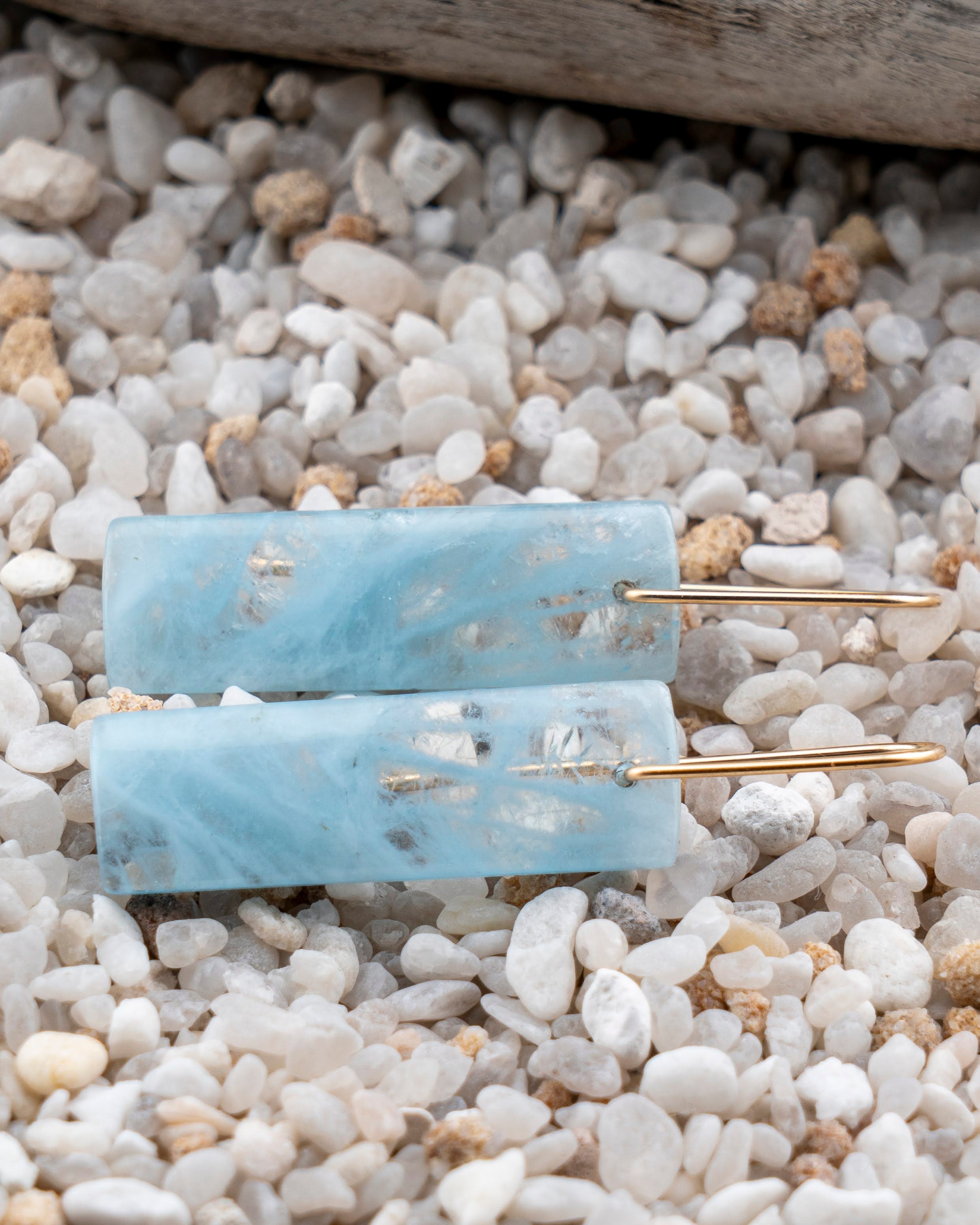 Aquamarine Dangles
