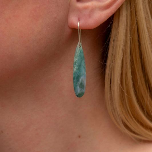 Green Mountain Jade Dangles