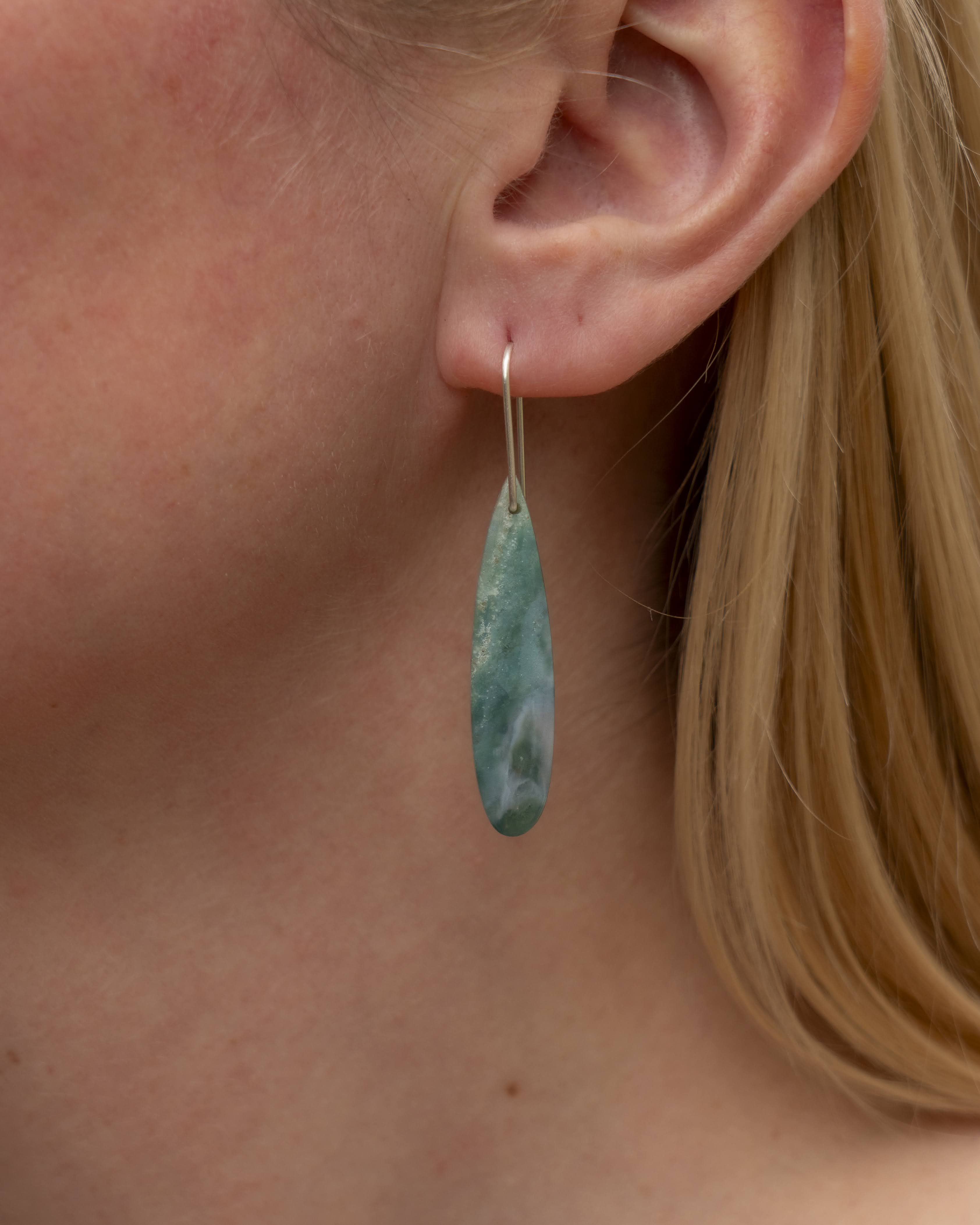 Green Mountain Jade Dangles
