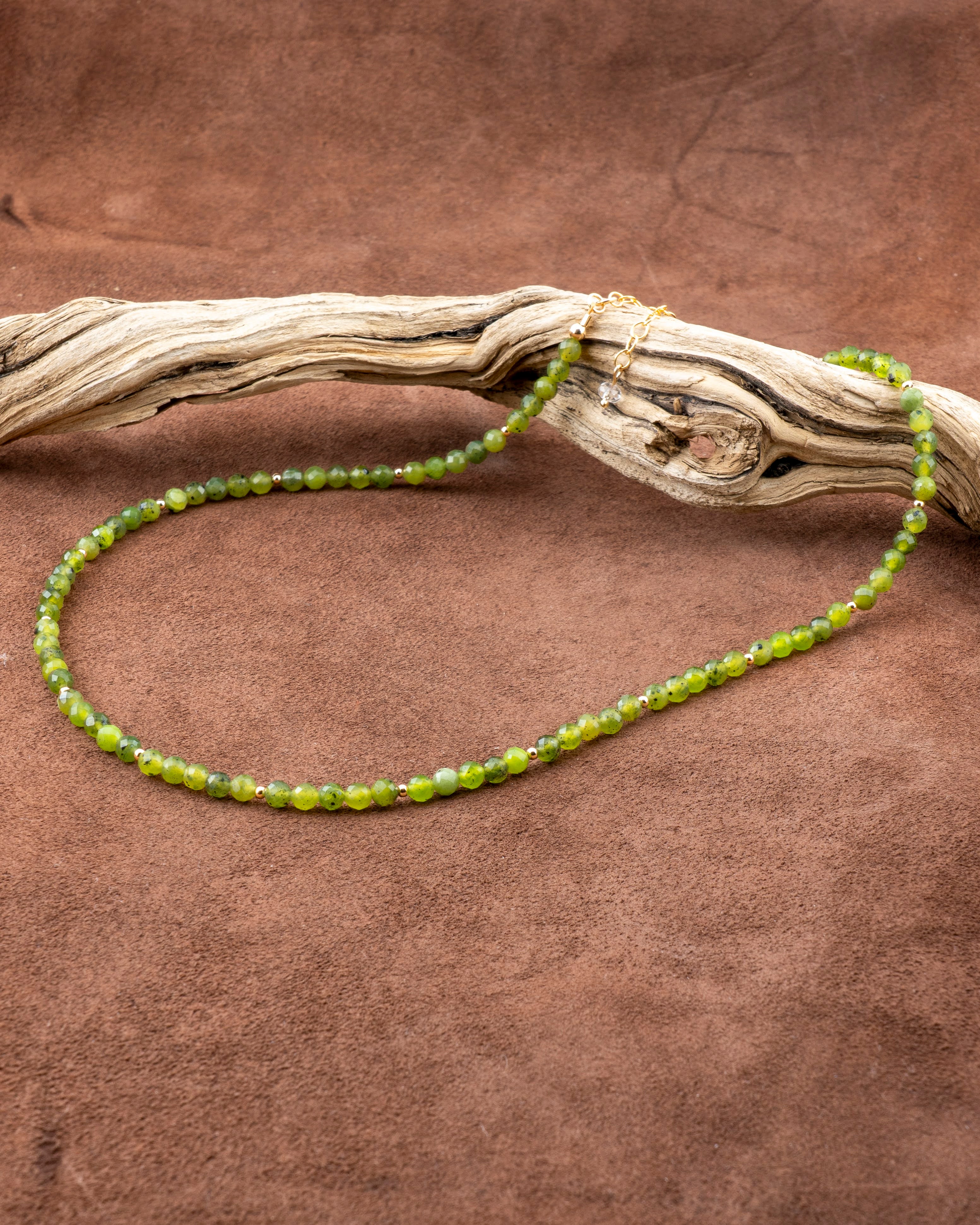 Lush Woodland Canadian Jade Necklace