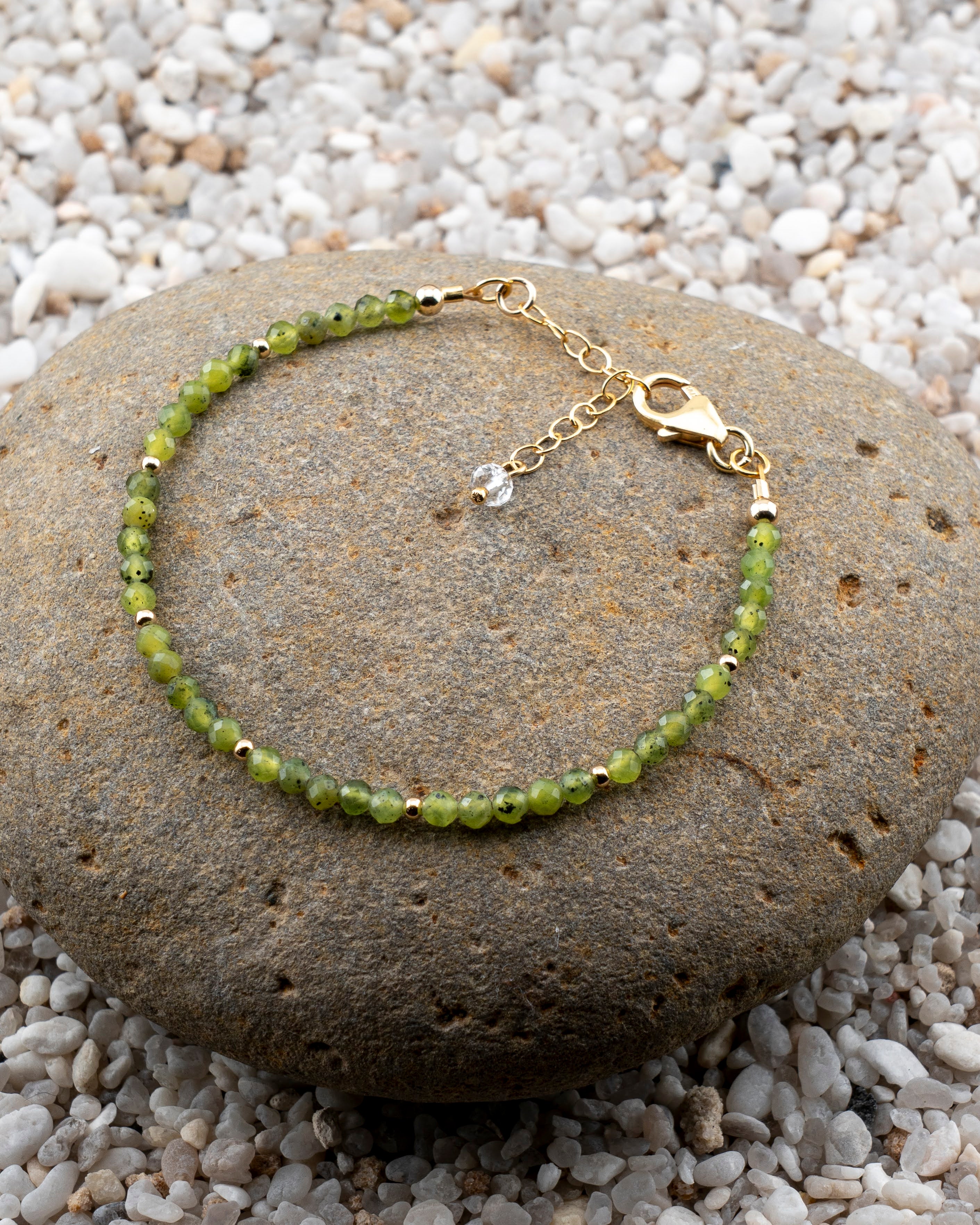 Lush Woodland Canadian Jade Bracelet