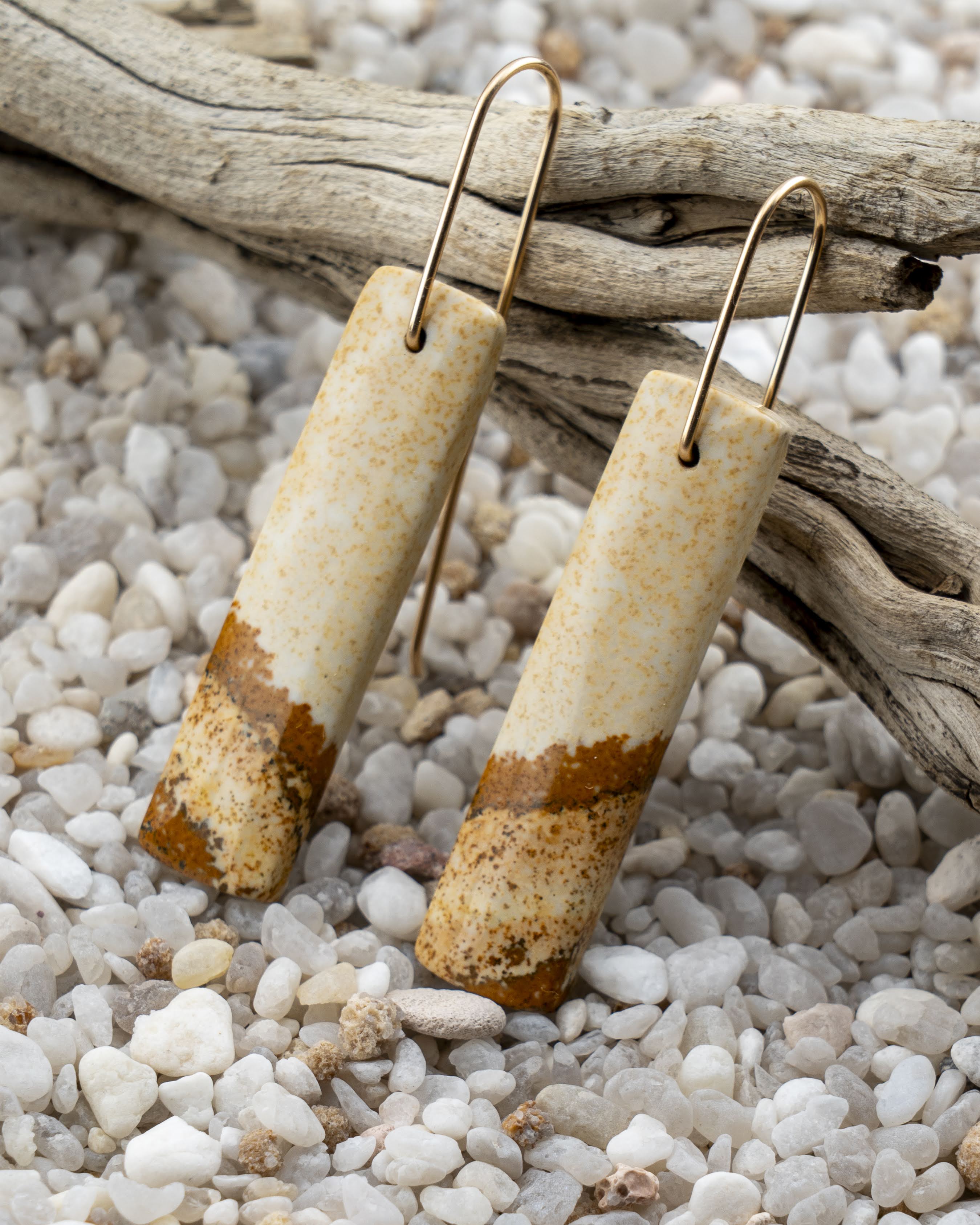 Desert Jasper Dangles