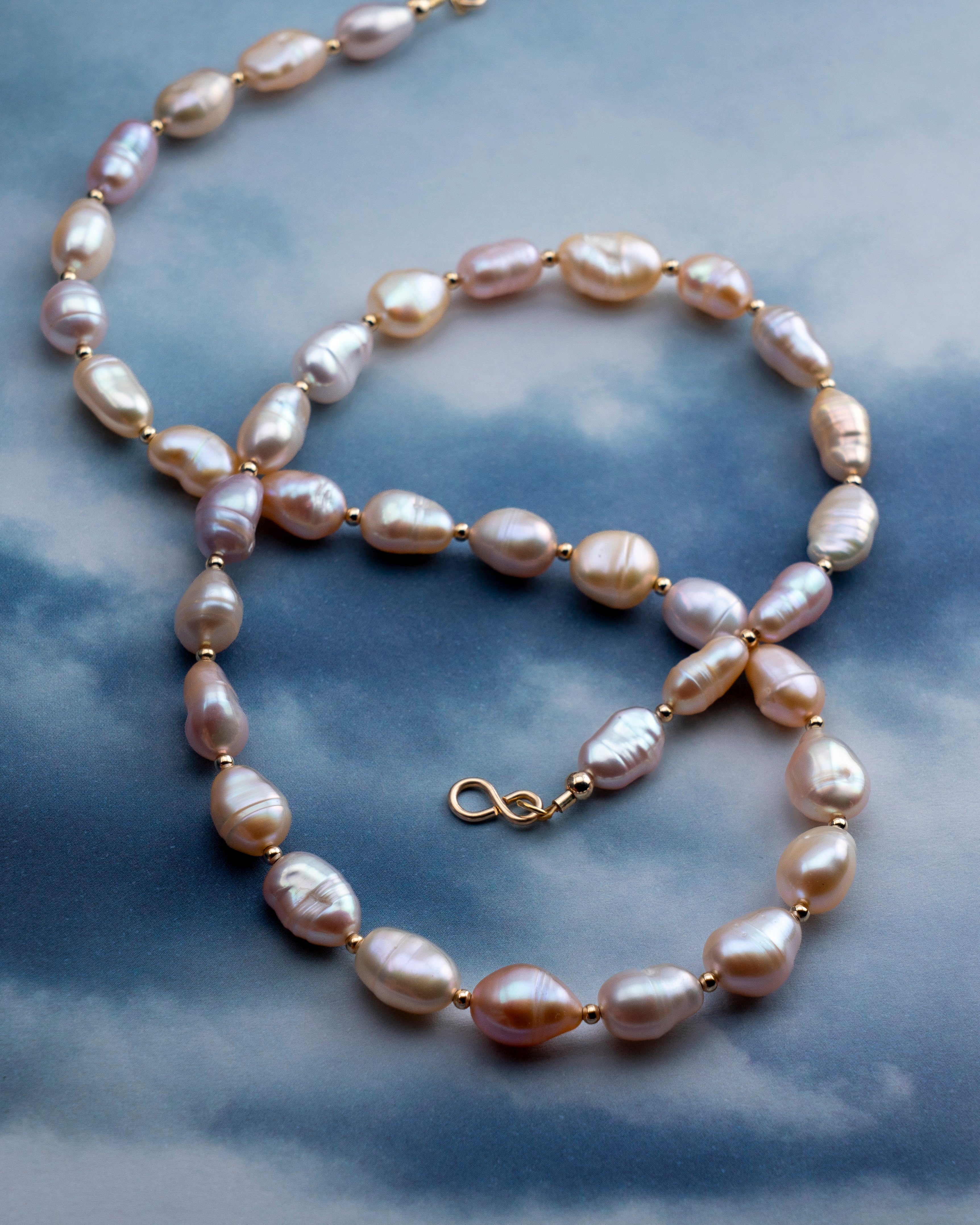 Pink Freshwater Pearl Necklace