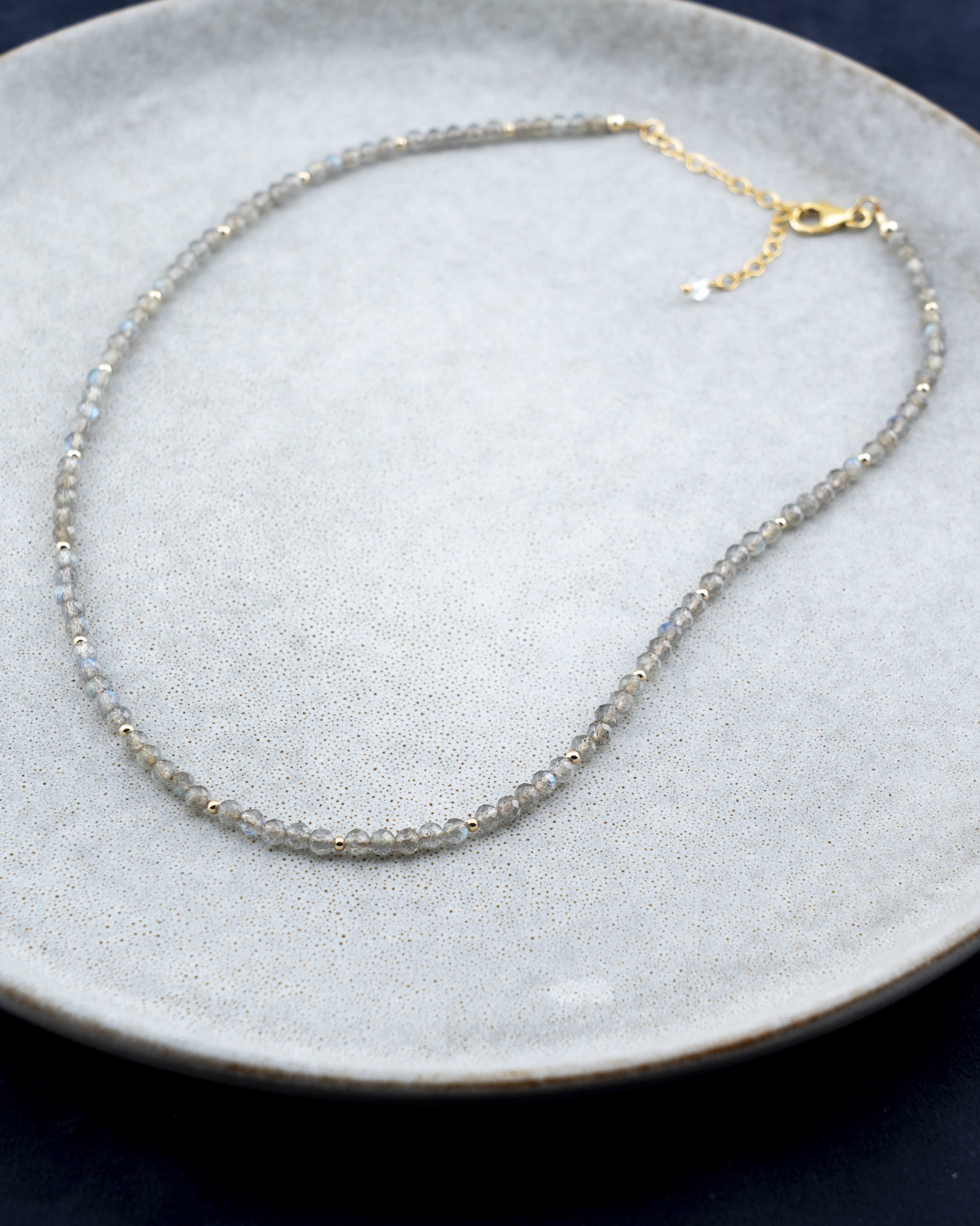 Celestial Haze Labradorite Necklace