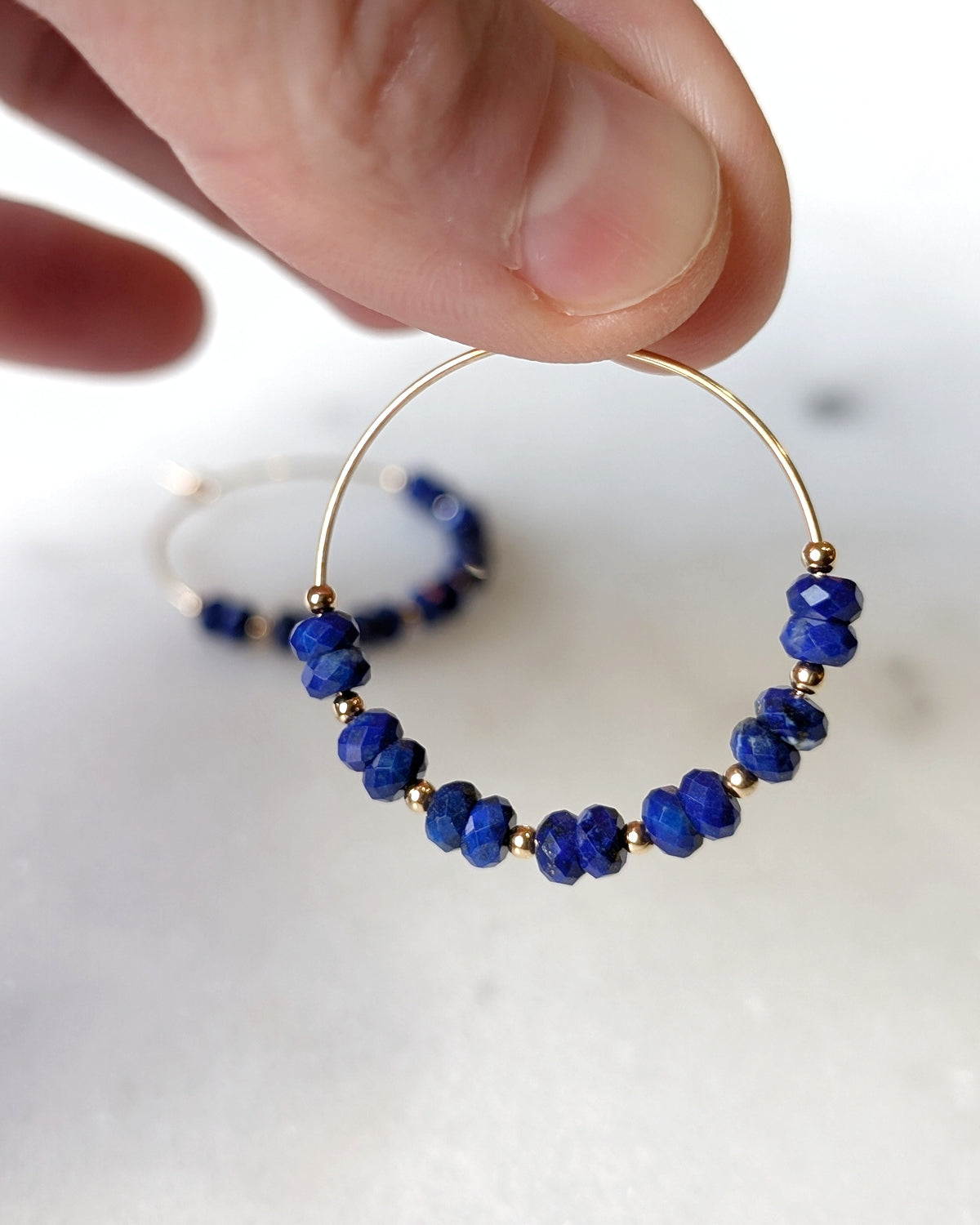Lapis Hoops