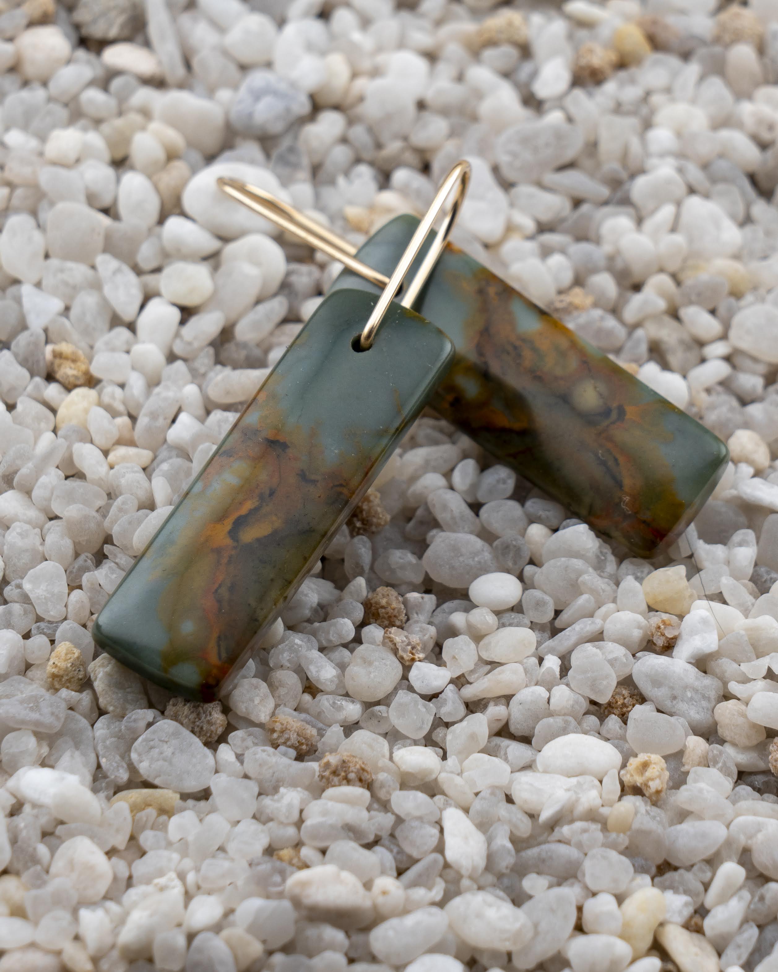 Owyhee Picture Jasper Dangles