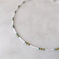 Tiny Turquoise Beaded Bohemian Choker Necklace