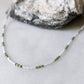 Tiny Turquoise Beaded Bohemian Choker Necklace
