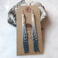 Northern Tides Long Beaded Fringe Earrings