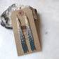 Northern Tides Long Beaded Fringe Earrings