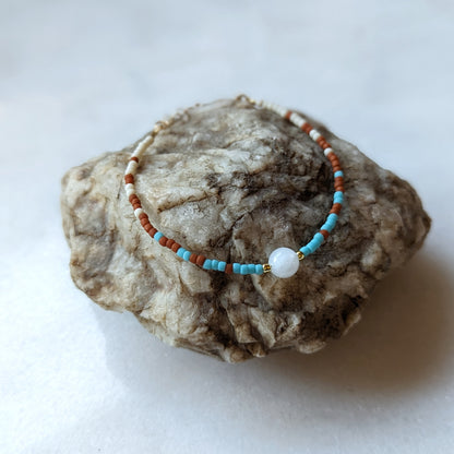 Southwest Wanderer Moonstone Fade Bracelet