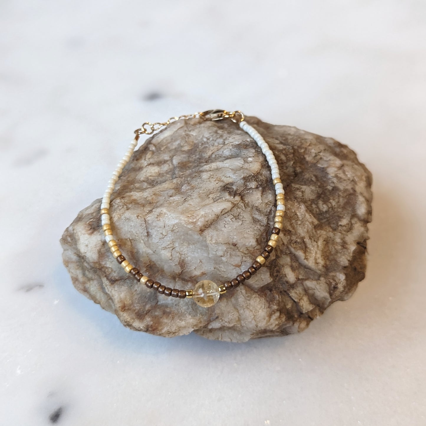 Neutral Citrine Fade Bracelet