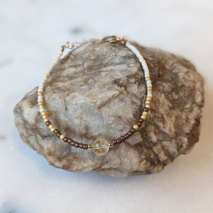 Neutral Citrine Fade Bracelet