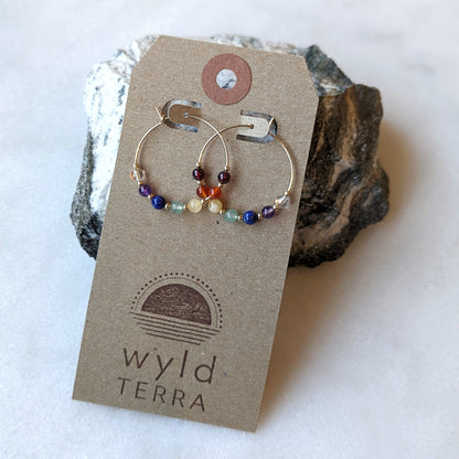 Earth Chakra Hoops