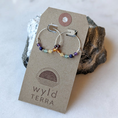 Earth Chakra Hoops