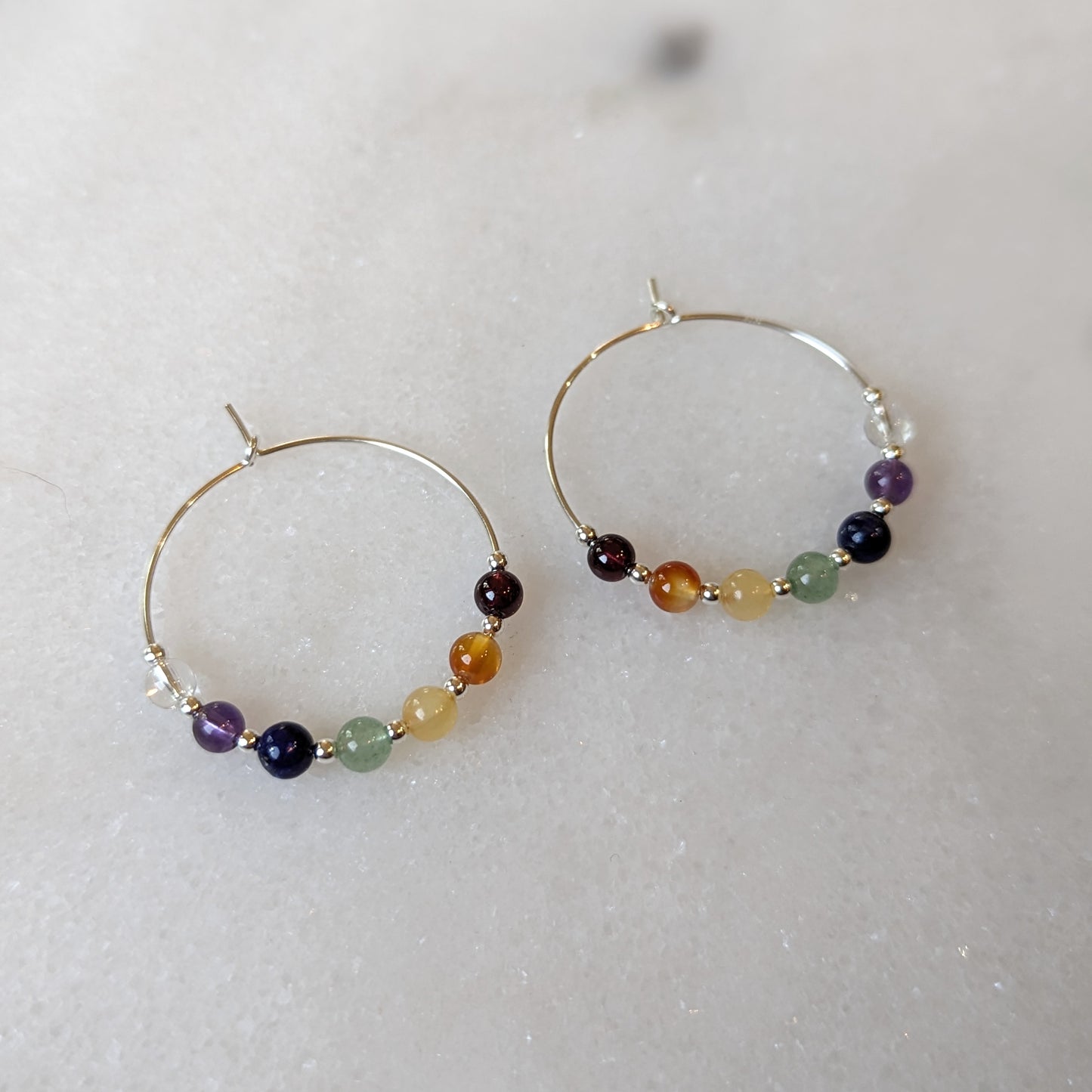 Earth Chakra Hoops