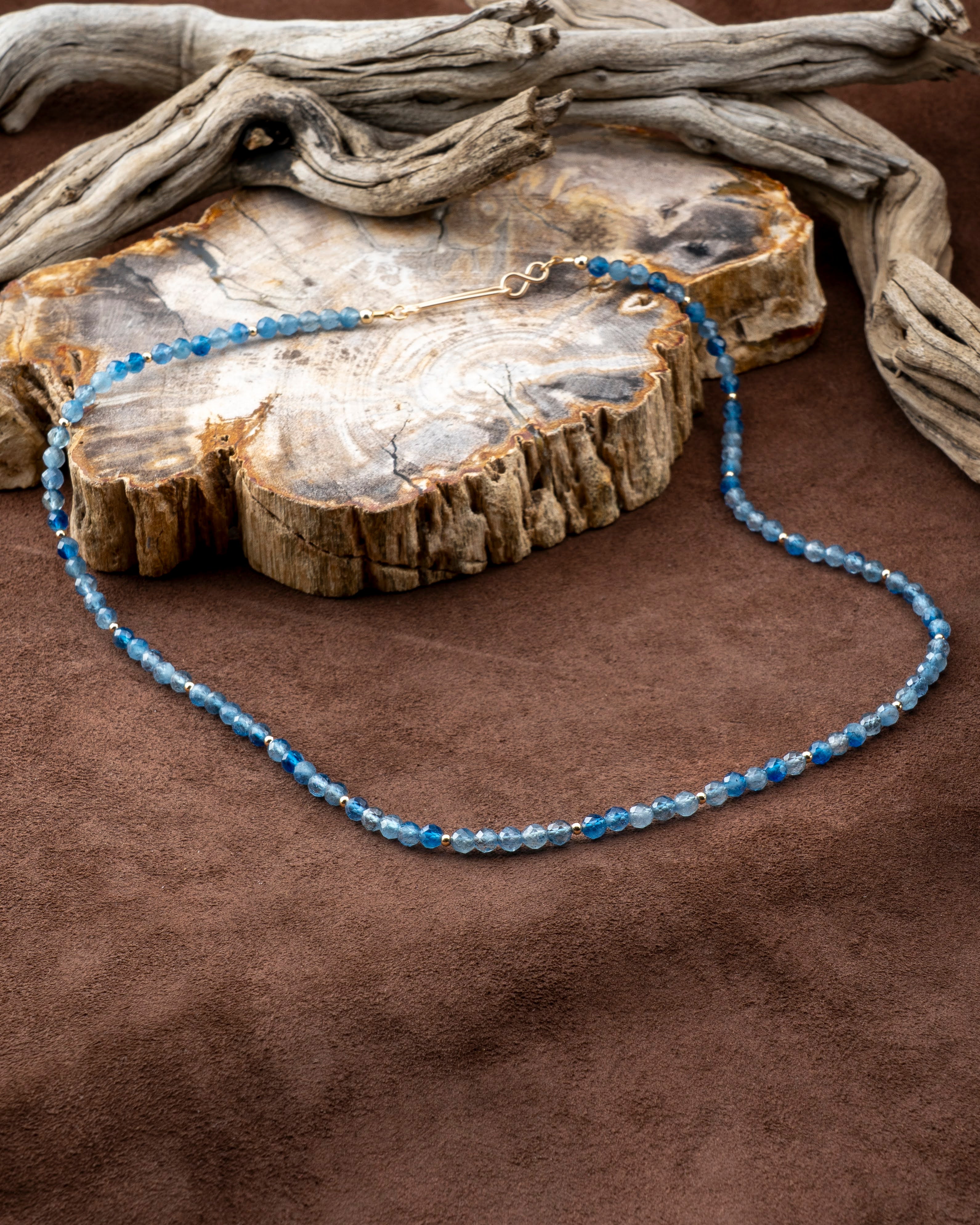 Glacial Sea Santa Maria Aquamarine Necklace