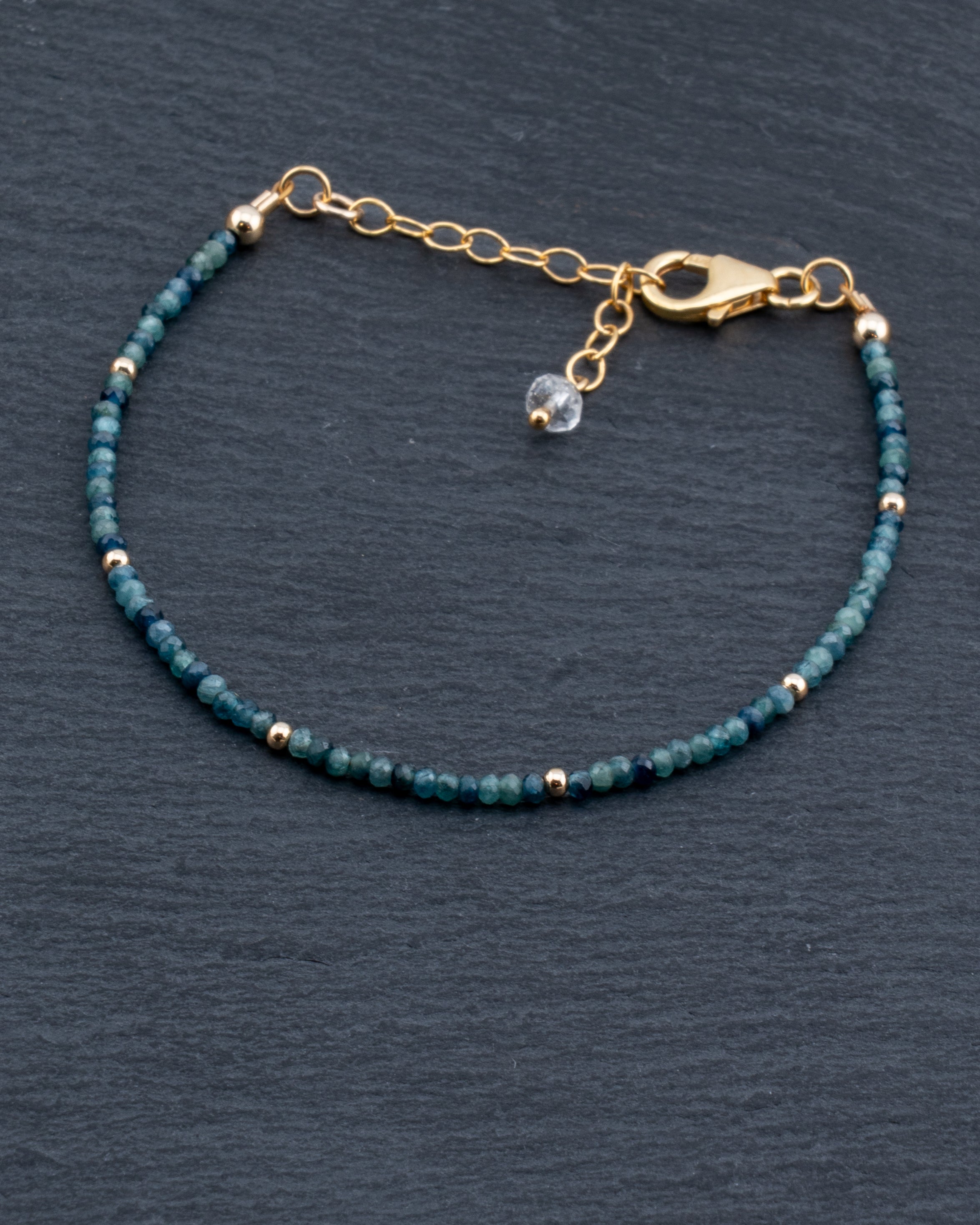 Ocean Gradient Paraiba Blue Tourmaline Bracelet