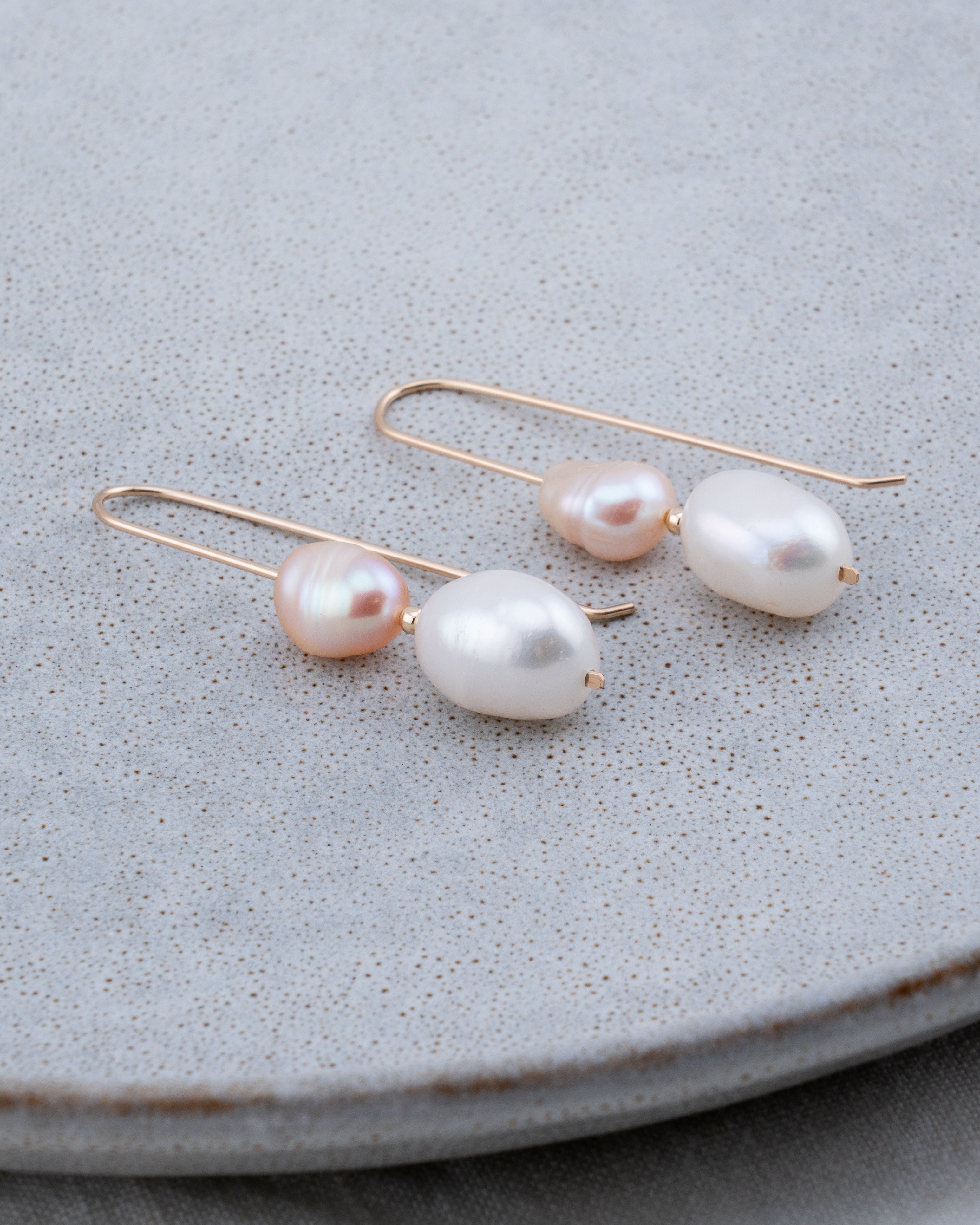 First Bloom Pearl Earrings