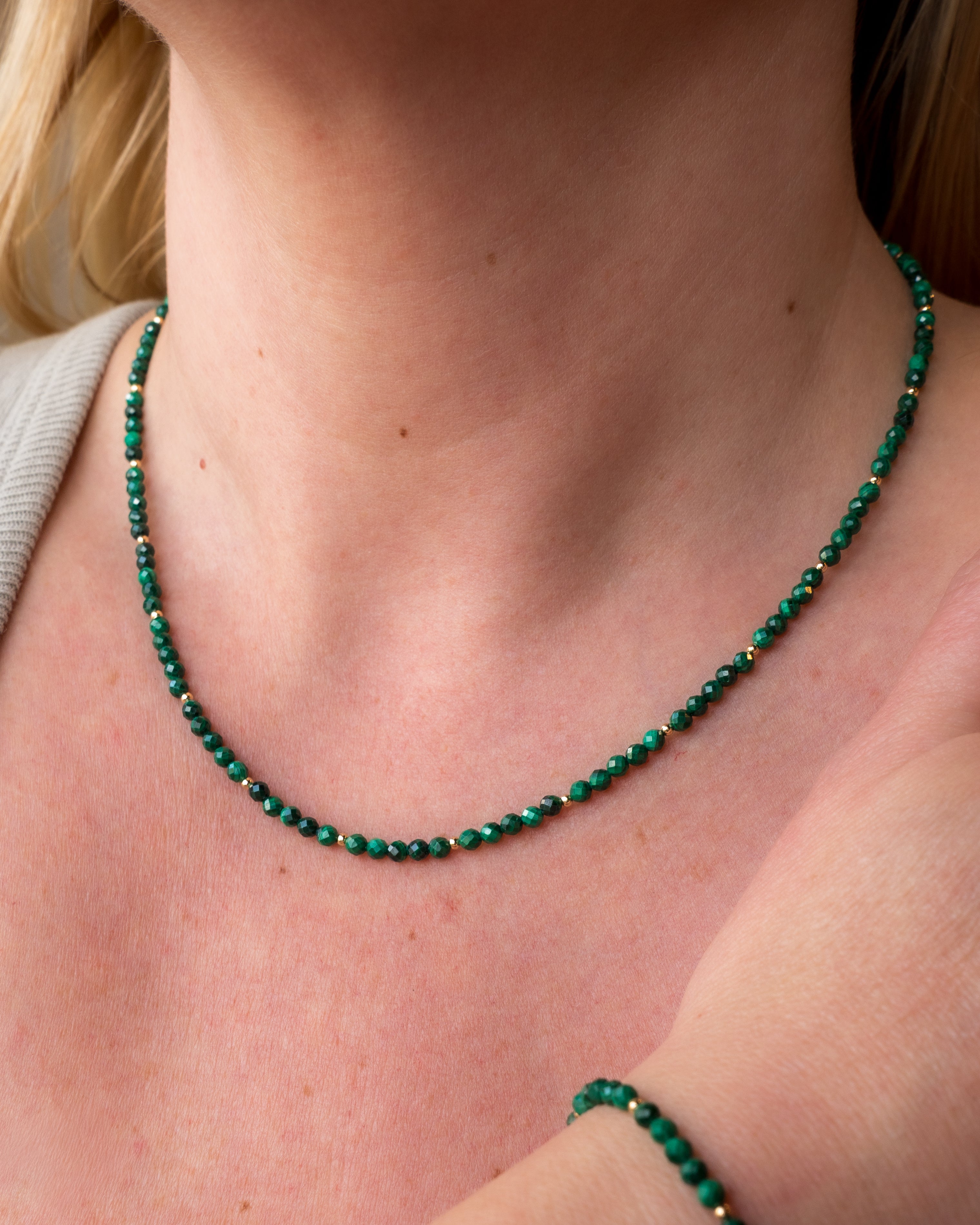 Old Growth Malachite Necklace