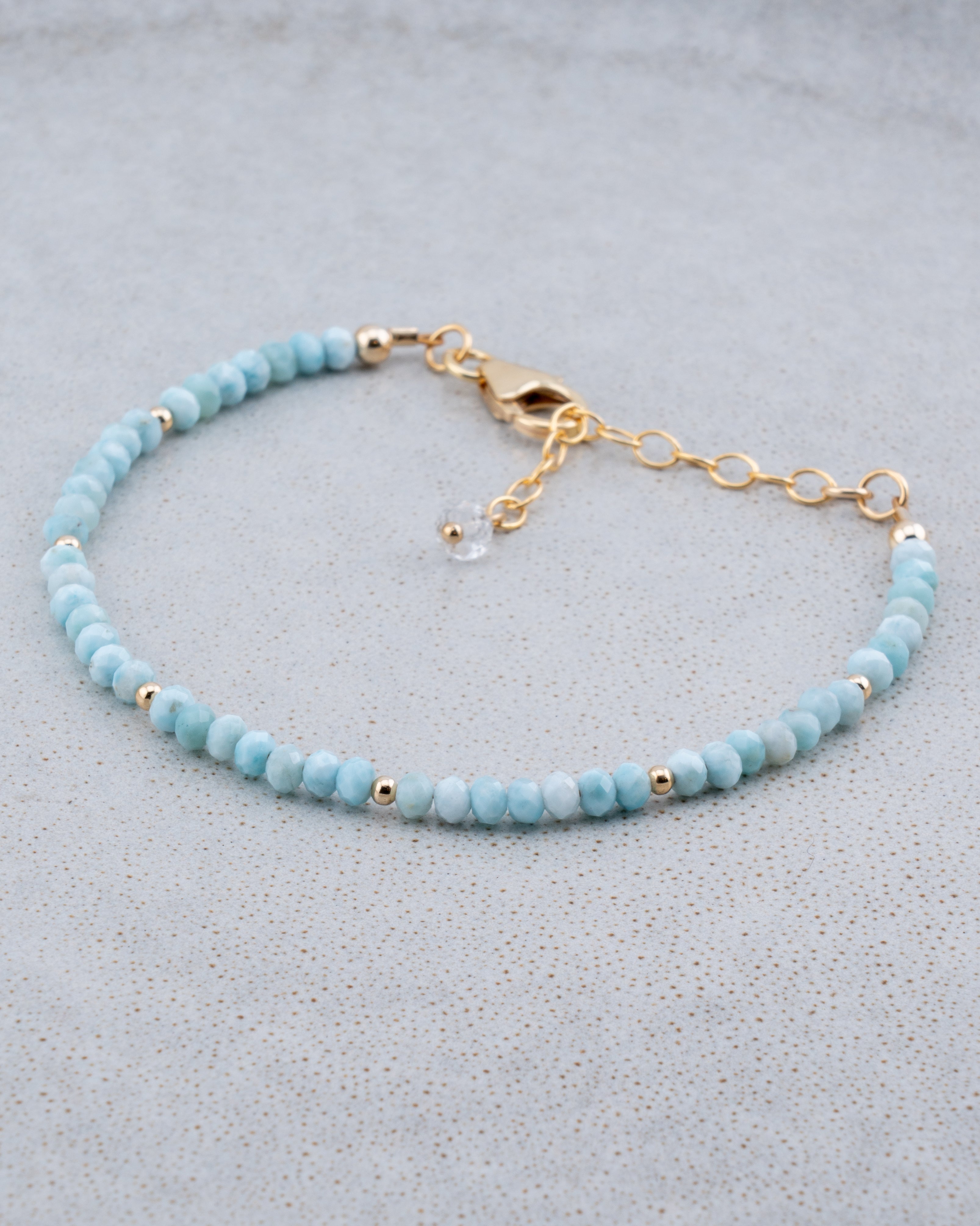 Tidal Reverie Larimar Bracelet