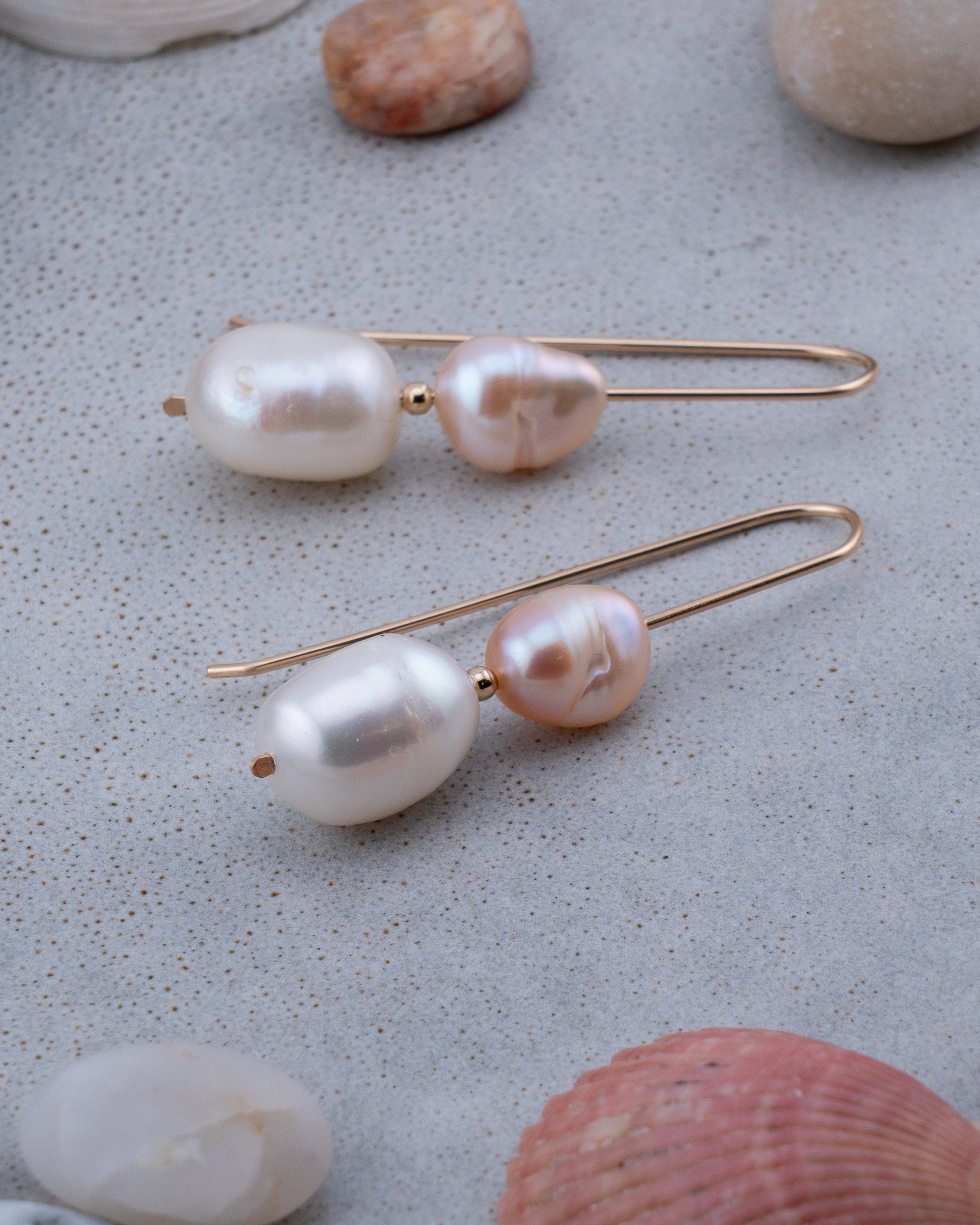 First Bloom Pearl Earrings