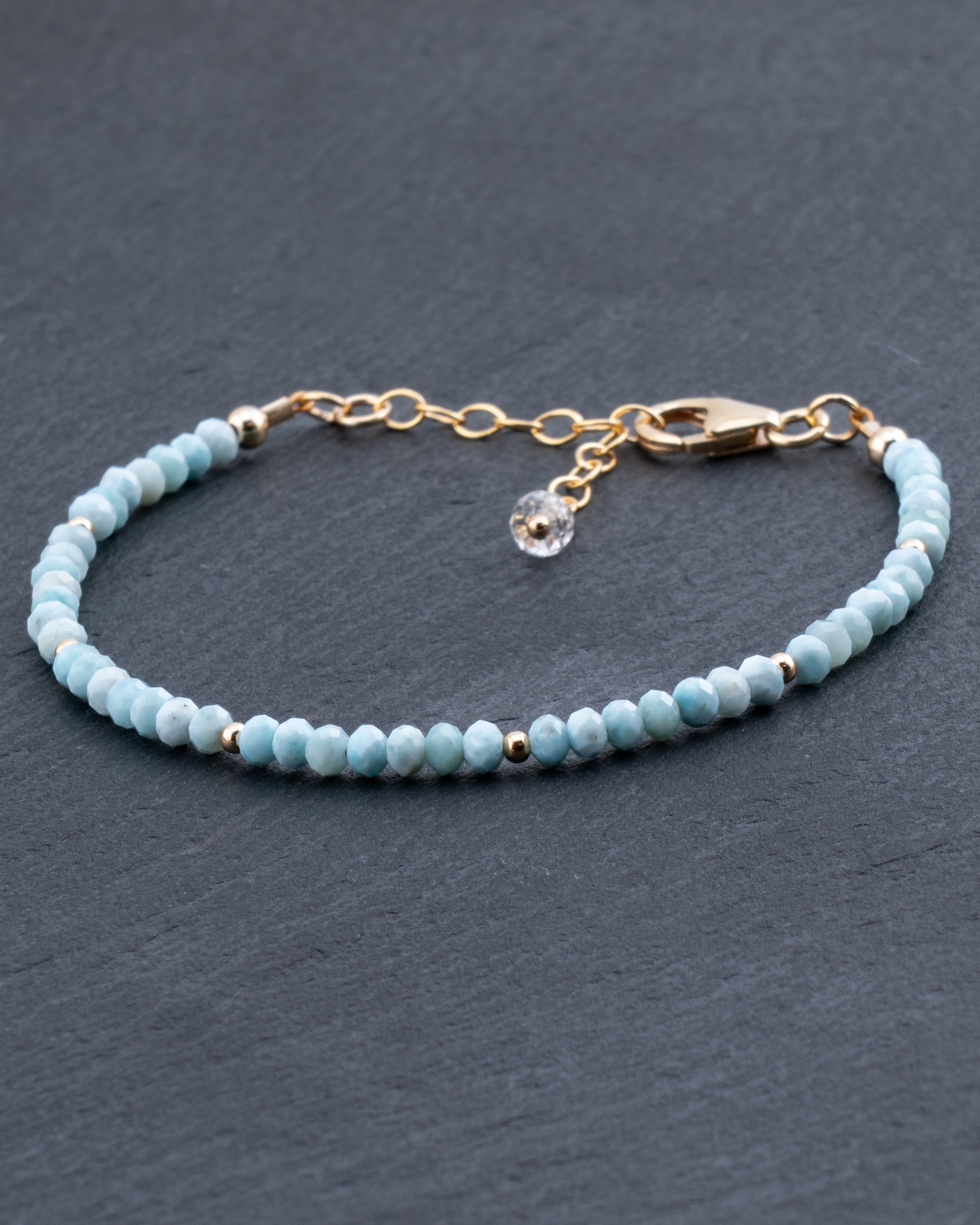 Tidal Reverie Larimar Bracelet