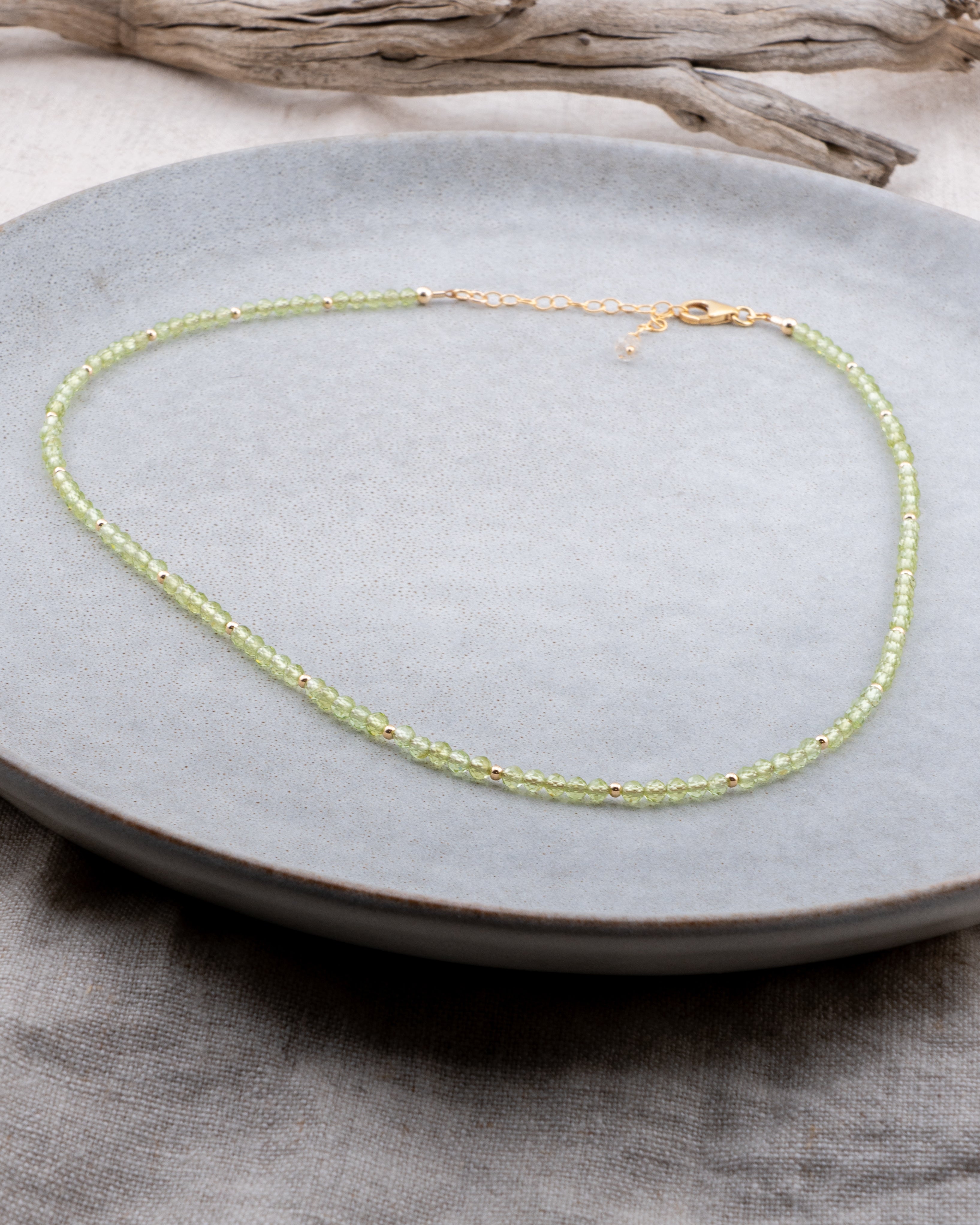 Sunlit Verdure Peridot Necklace