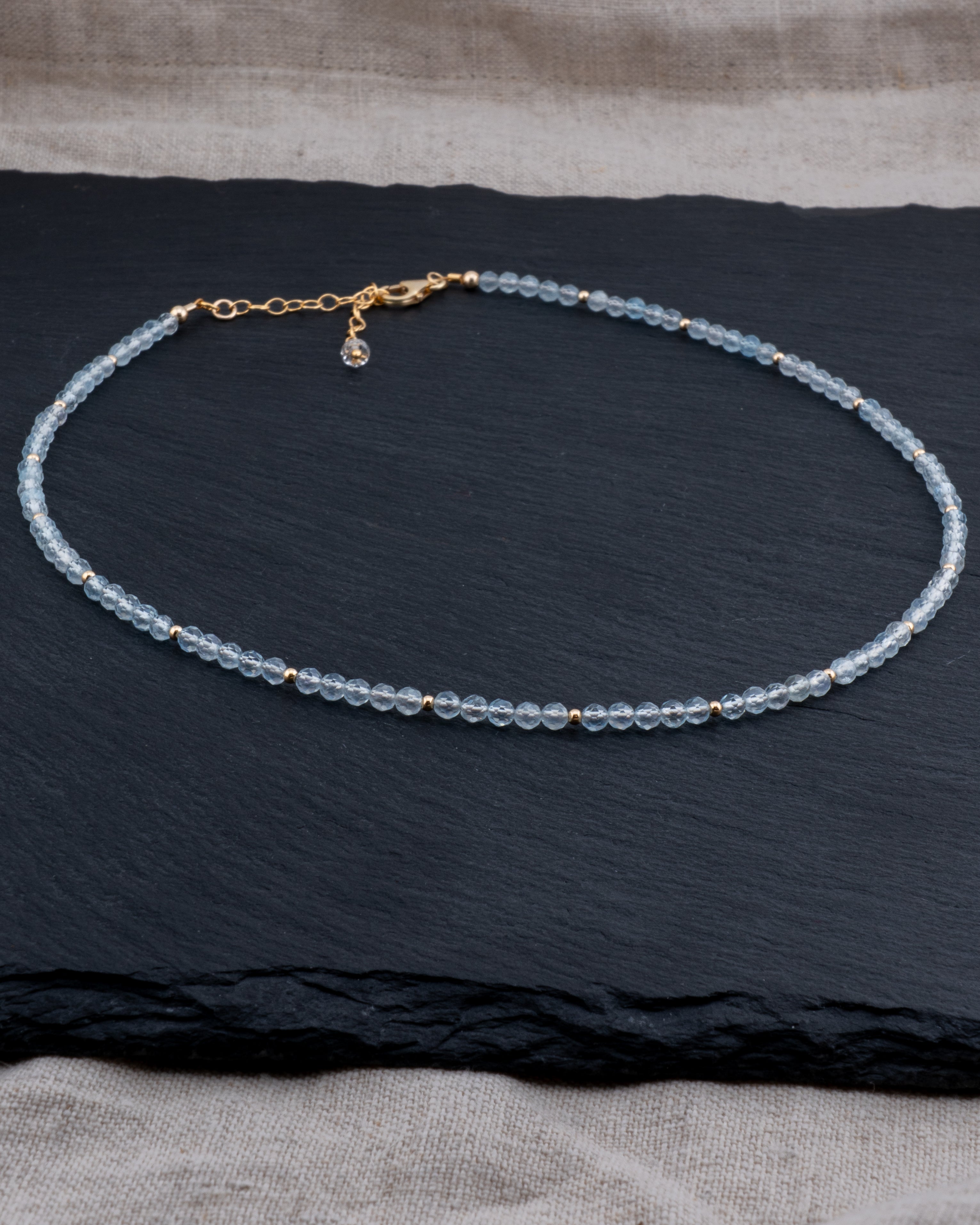 Tranquil Waters Aquamarine Necklace