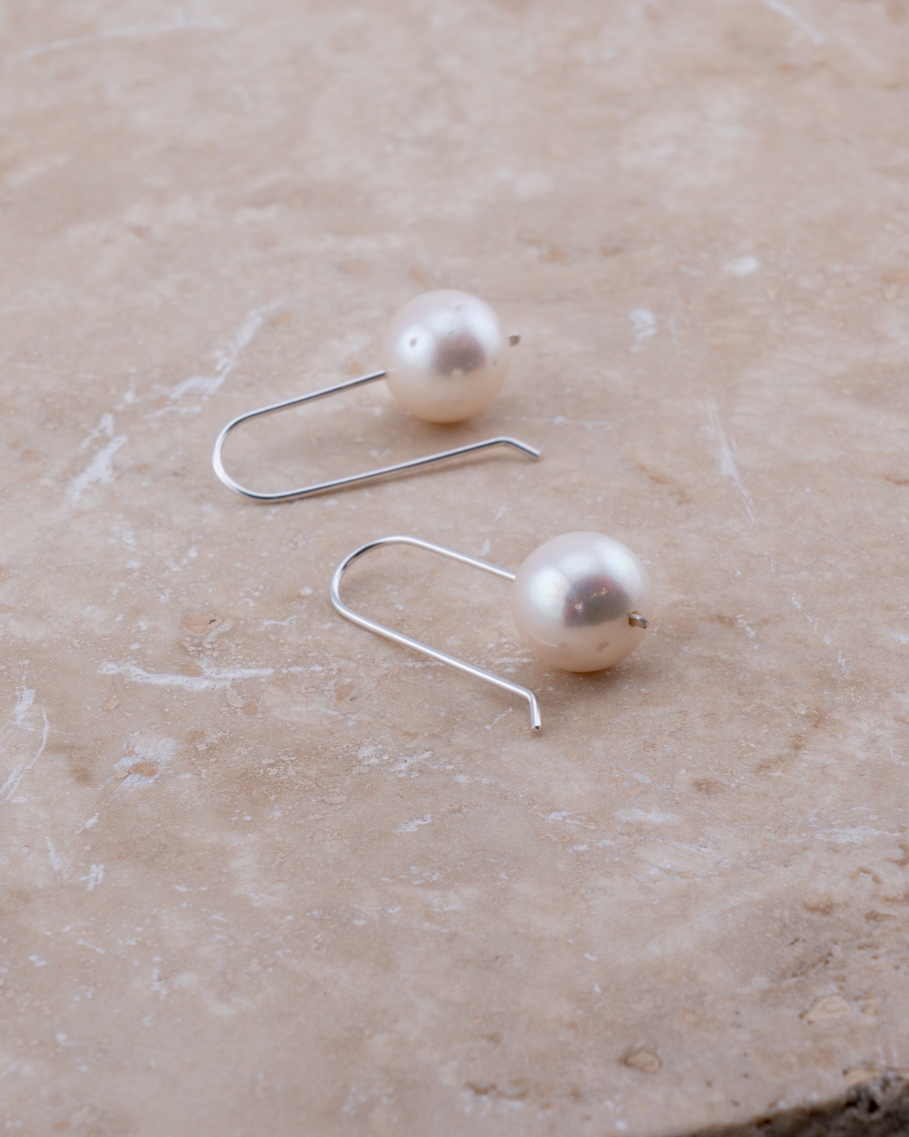 Still Water Pearl Earrings