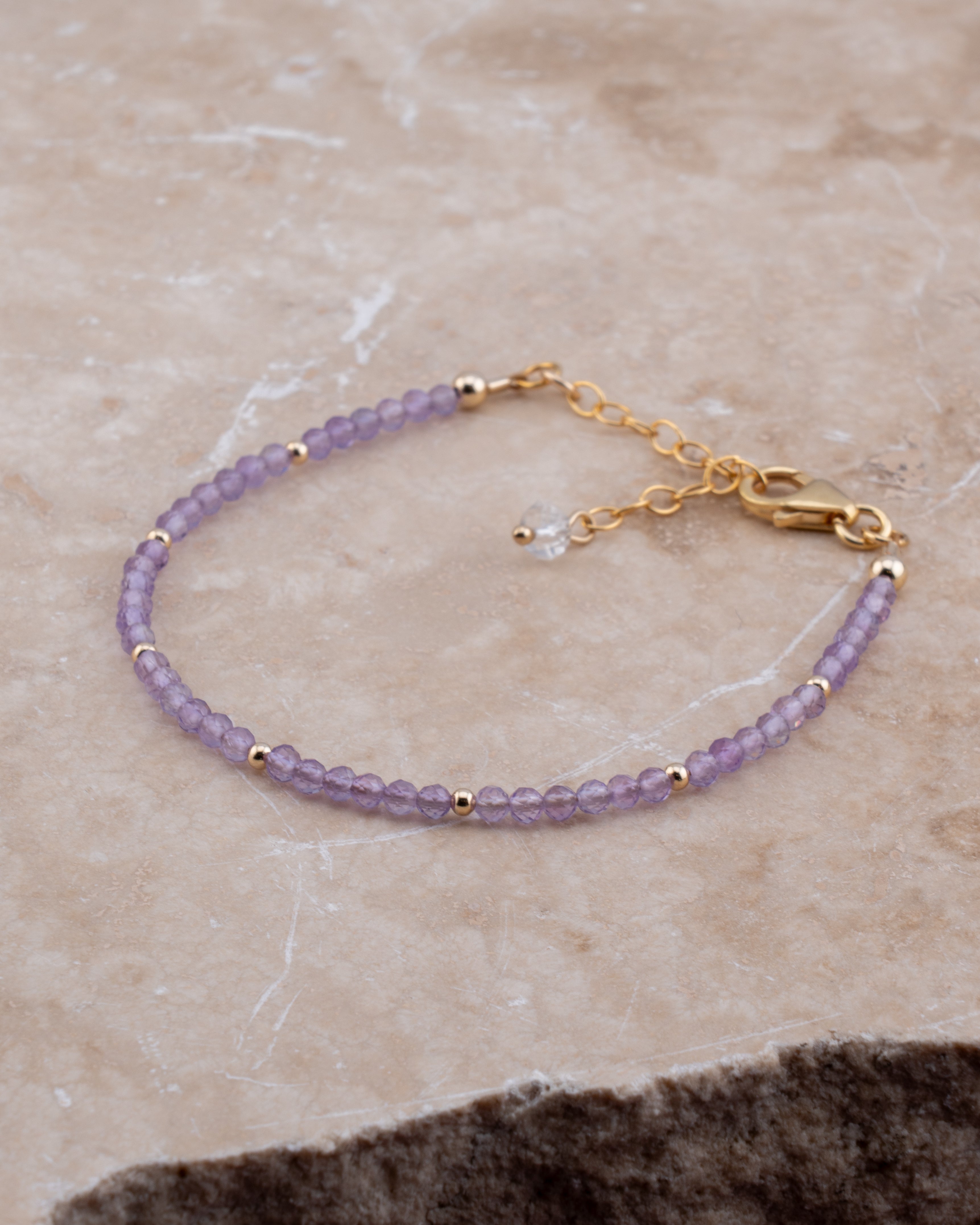 Misty Meadow Lilac Amethyst Bracelet