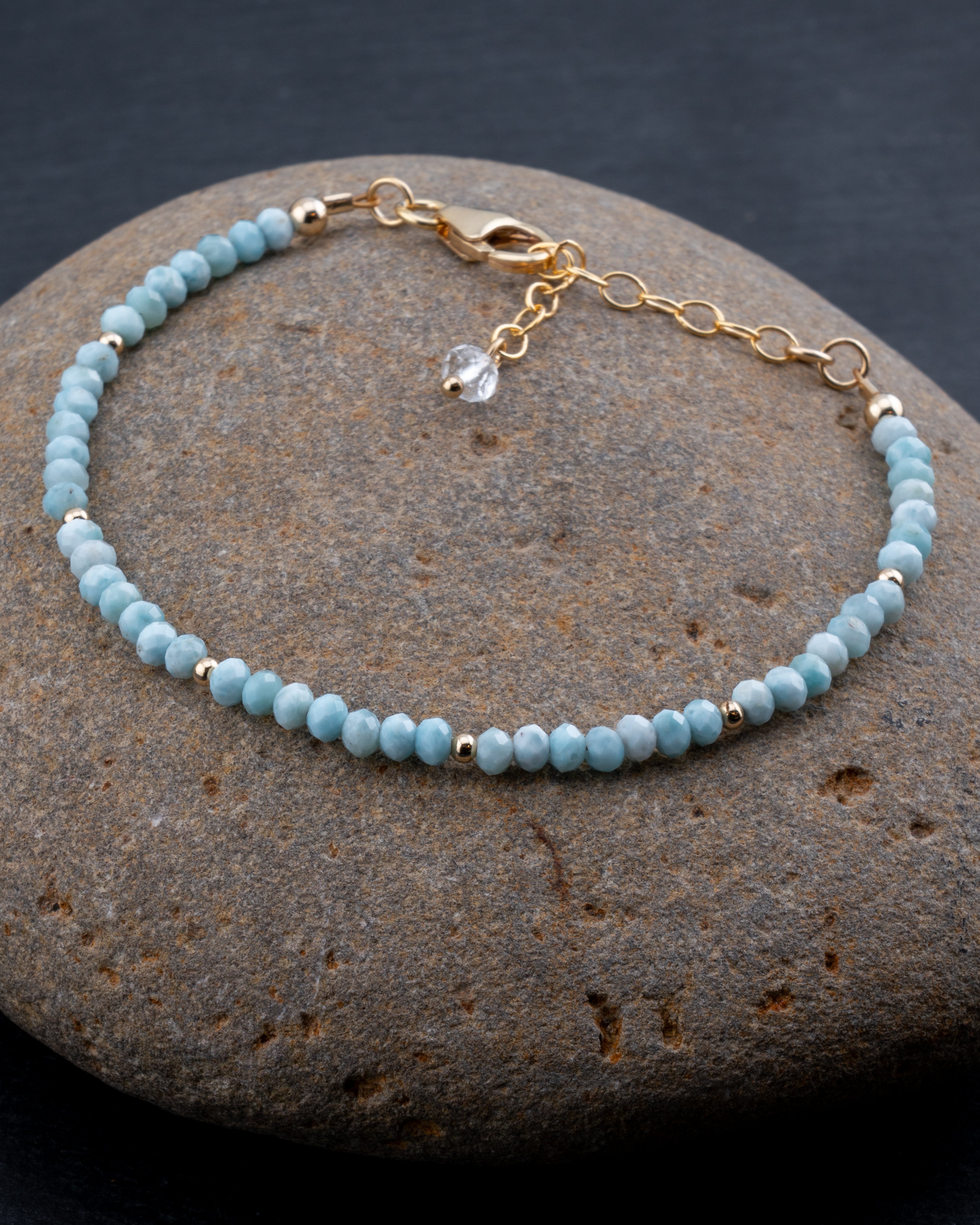 Tidal Reverie Larimar Bracelet
