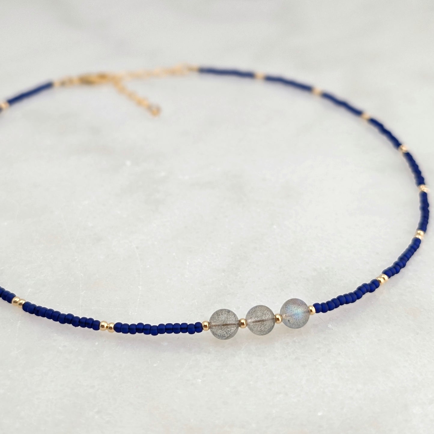 Labradorite Deep Sea Triple Transformation Necklace